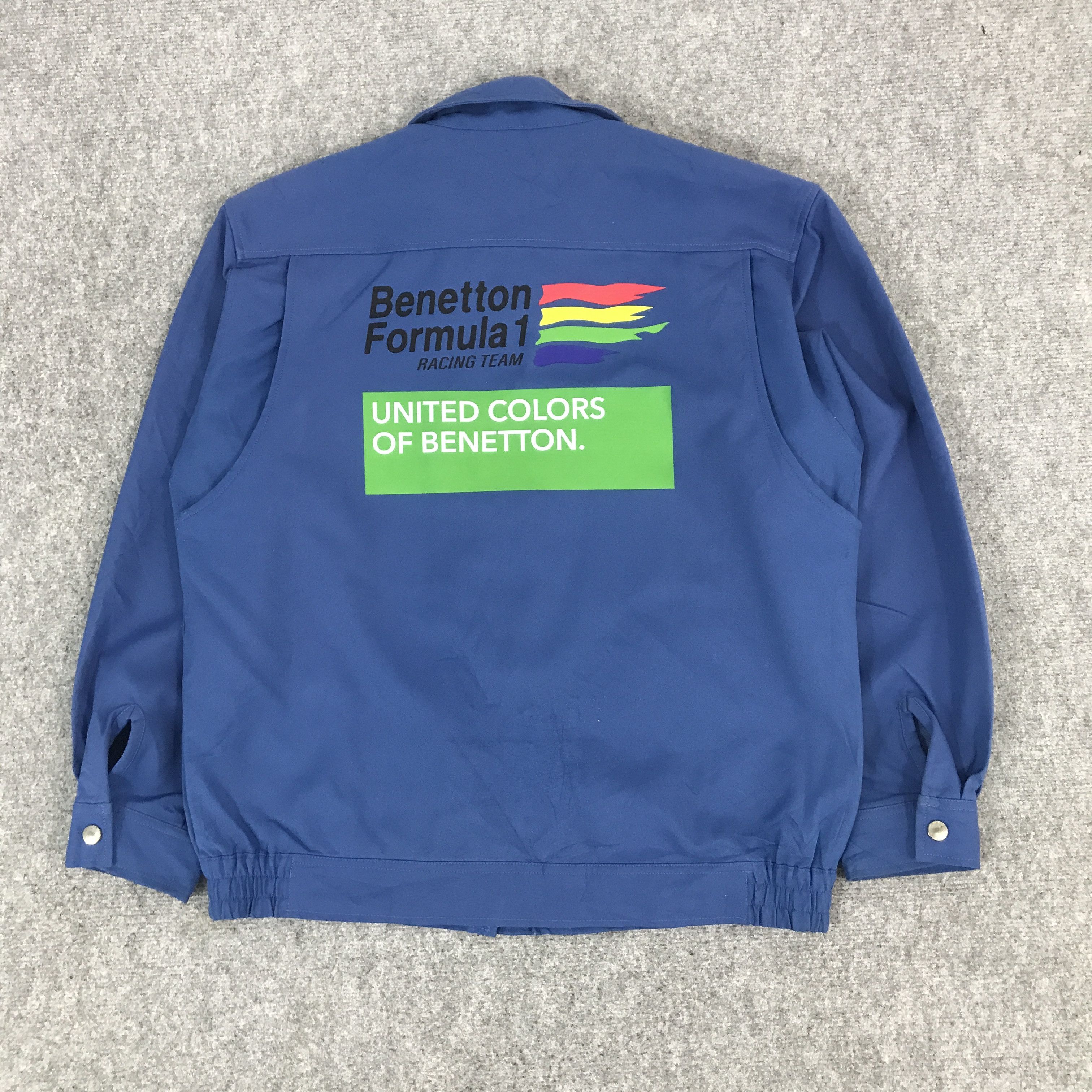 Gear for Sports × United Colors Of Benetton BENETTON FORMULA 1 RACING JAPAN JACKET Size US M / EU 48-50 / 2 - 1 Thumbnail