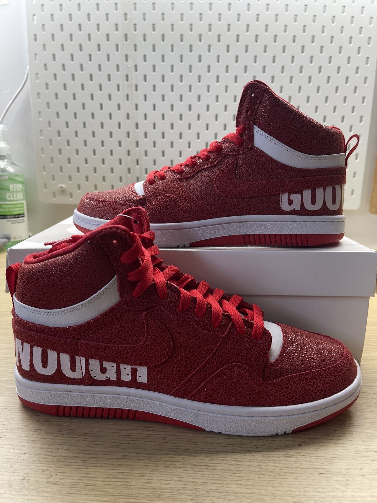 Nike Size 10 - GOODENOUGH x NikeLab Court Force Mid Red fragment Size US 10 / EU 43 - 1 Thumbnail