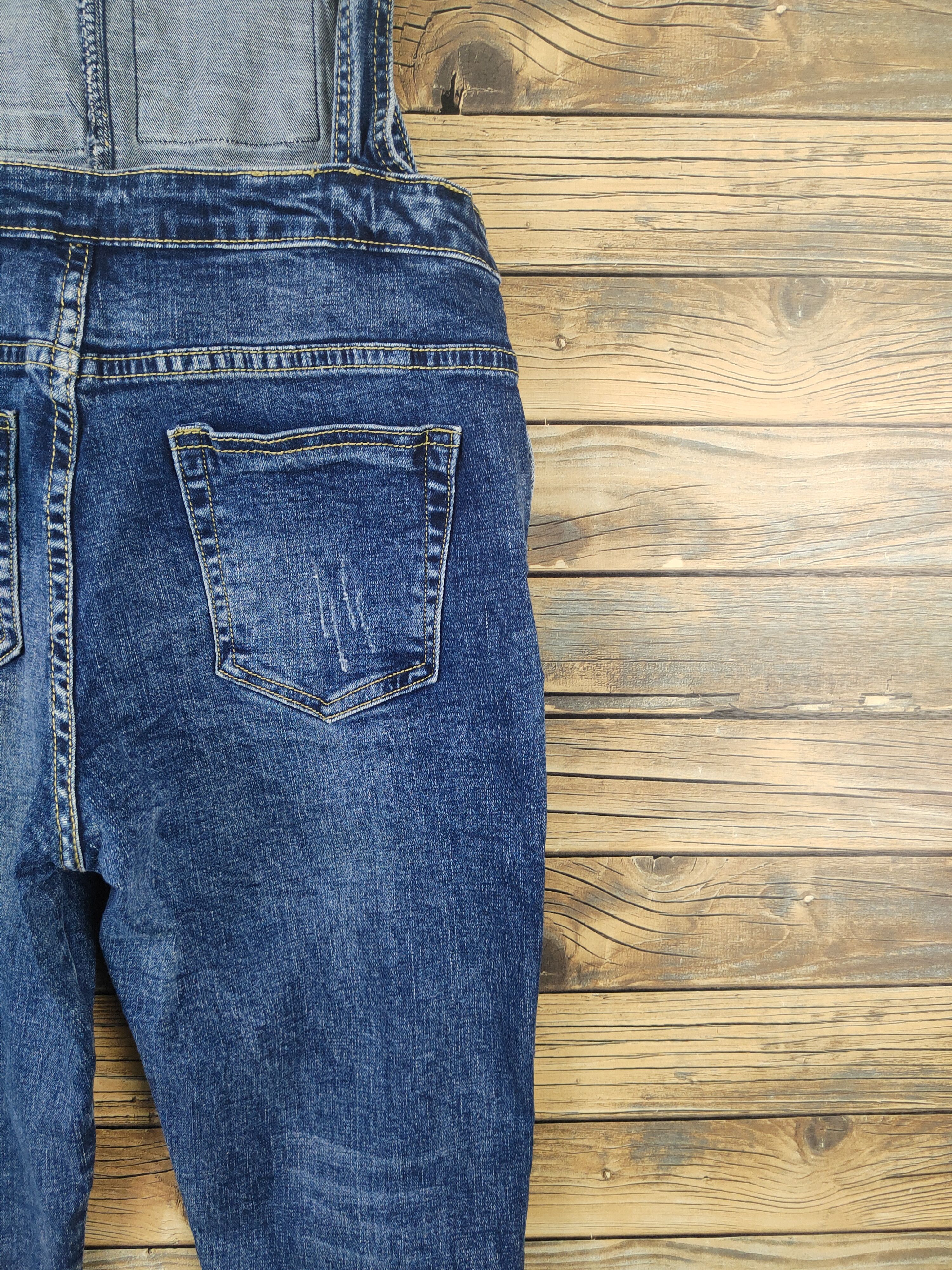 Japanese Brand × Vintage Vintage Japanese Brand Dark Blue Denim Jumpsuits Size 30" / US 8 / IT 44 - 15 Thumbnail