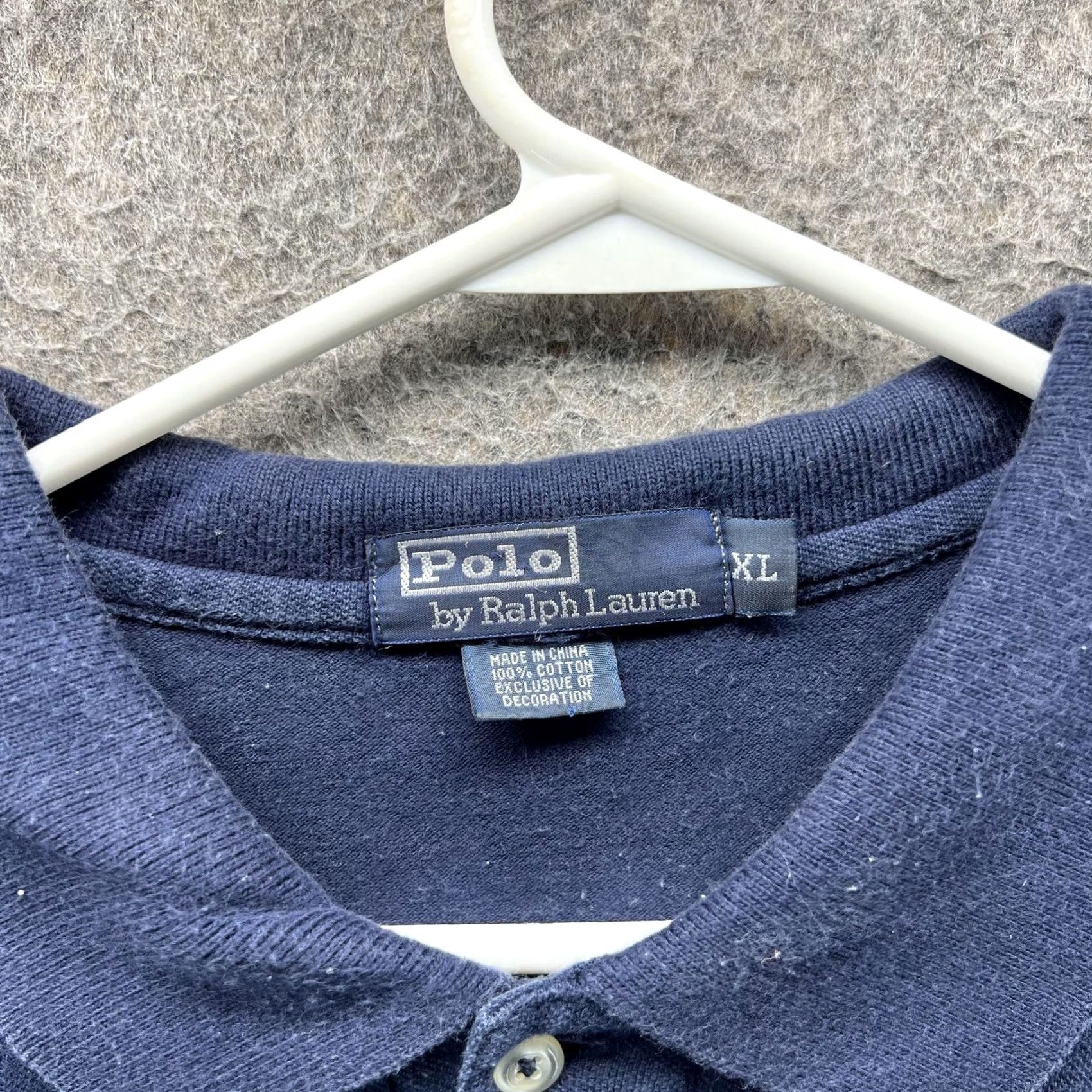 Polo Ralph Lauren Polo Ralph Lauren Polo Shirt Mens XL Blue Big Pony 3 Pique Cotton Casual Golf Shirt Size US XL / EU 56 / 4 - 7 Thumbnail