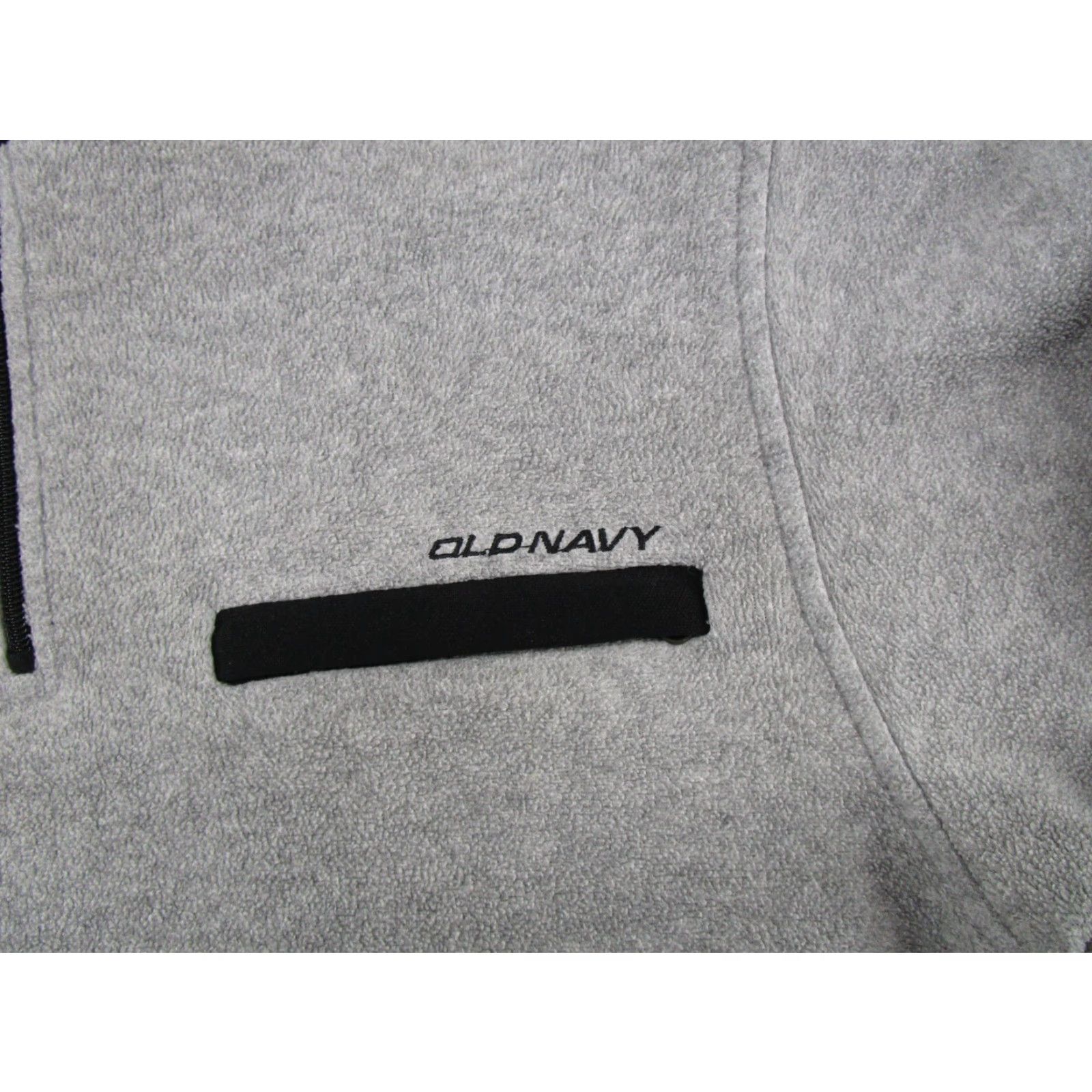 Old Navy VINTAGE Old Navy Jacket 1/4 Zip Fleece Gray Black Size L Mens Pullover Size US L / EU 52-54 / 3 - 2 Thumbnail