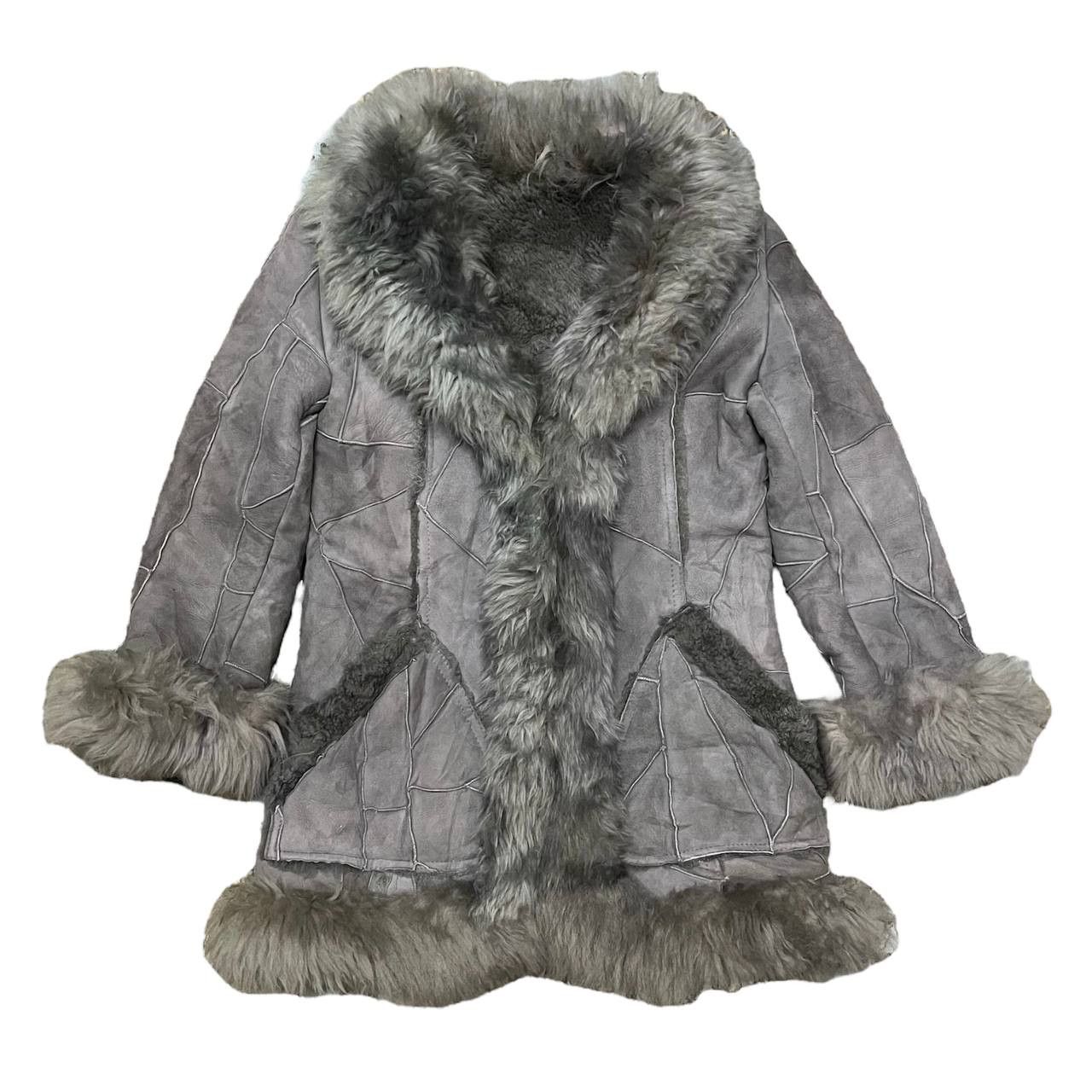 image of If Six Was Nine x Mink Fur Coat Vintage Sheep Fur Coat Shearling, Women's (Size Small)