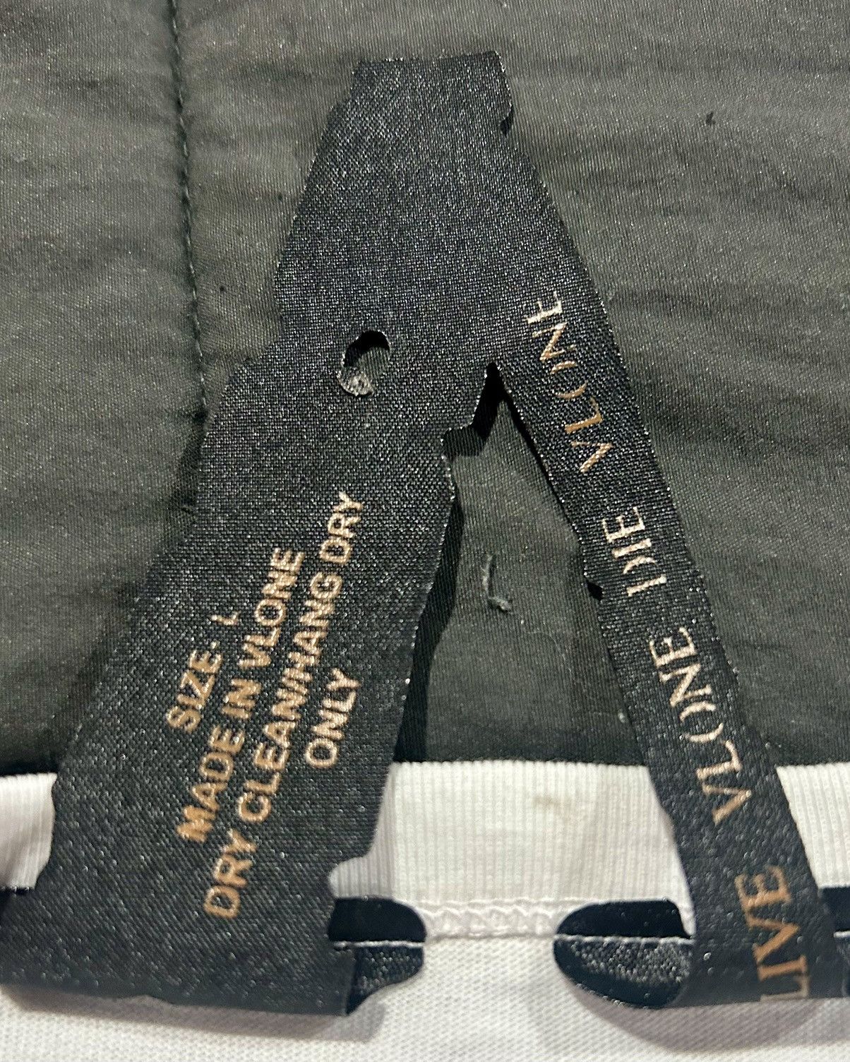 Palm Angels × Vlone Vlone x Palm Angels Logo Tee White Size US L / EU 52-54 / 3 - 5 Thumbnail