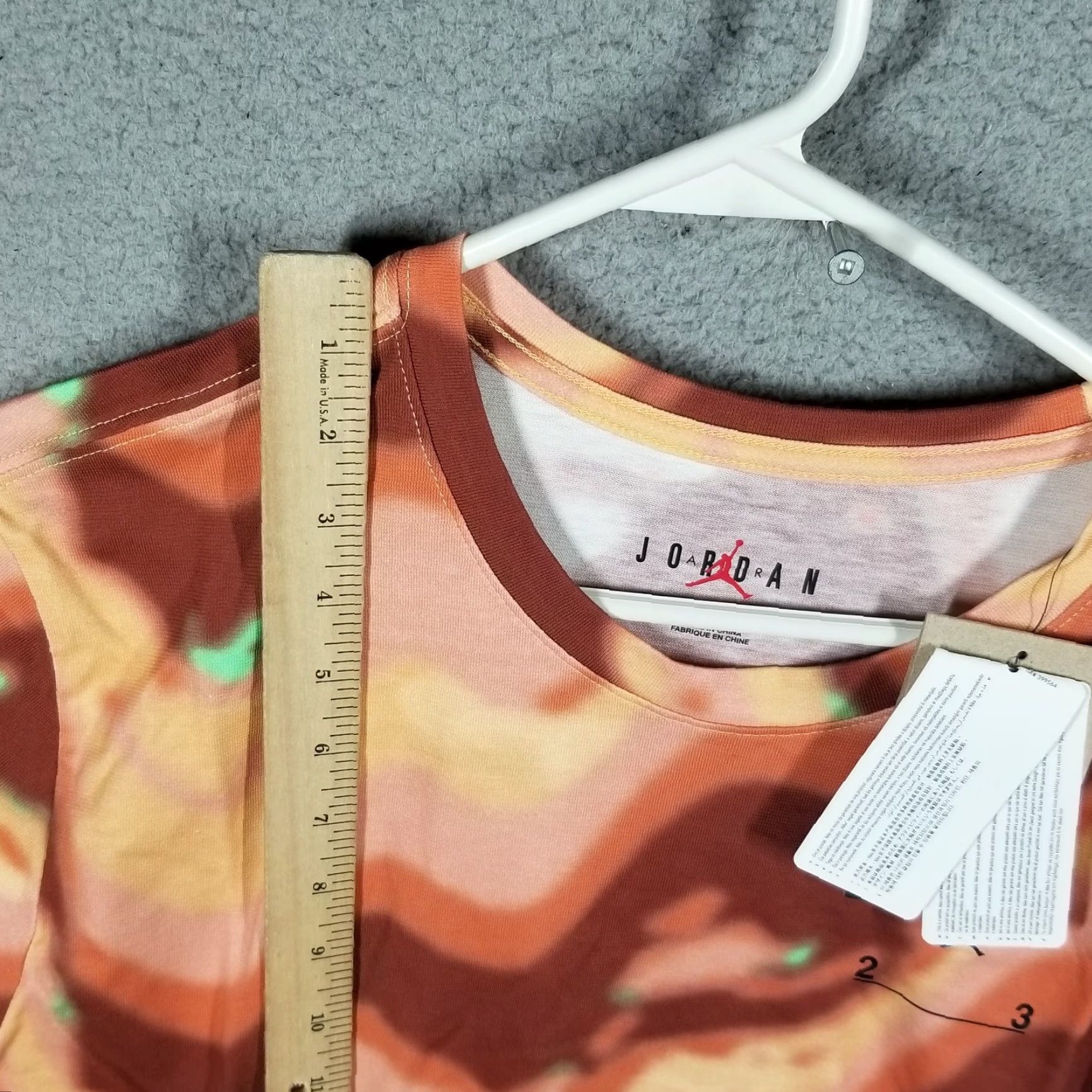 Jordan Brand VINTAGE Jordan T-Shirt Long Sleeve Men’s Large Camouflage All Seasons Unreleased Sample Size US L / EU 52-54 / 3 - 5 Thumbnail