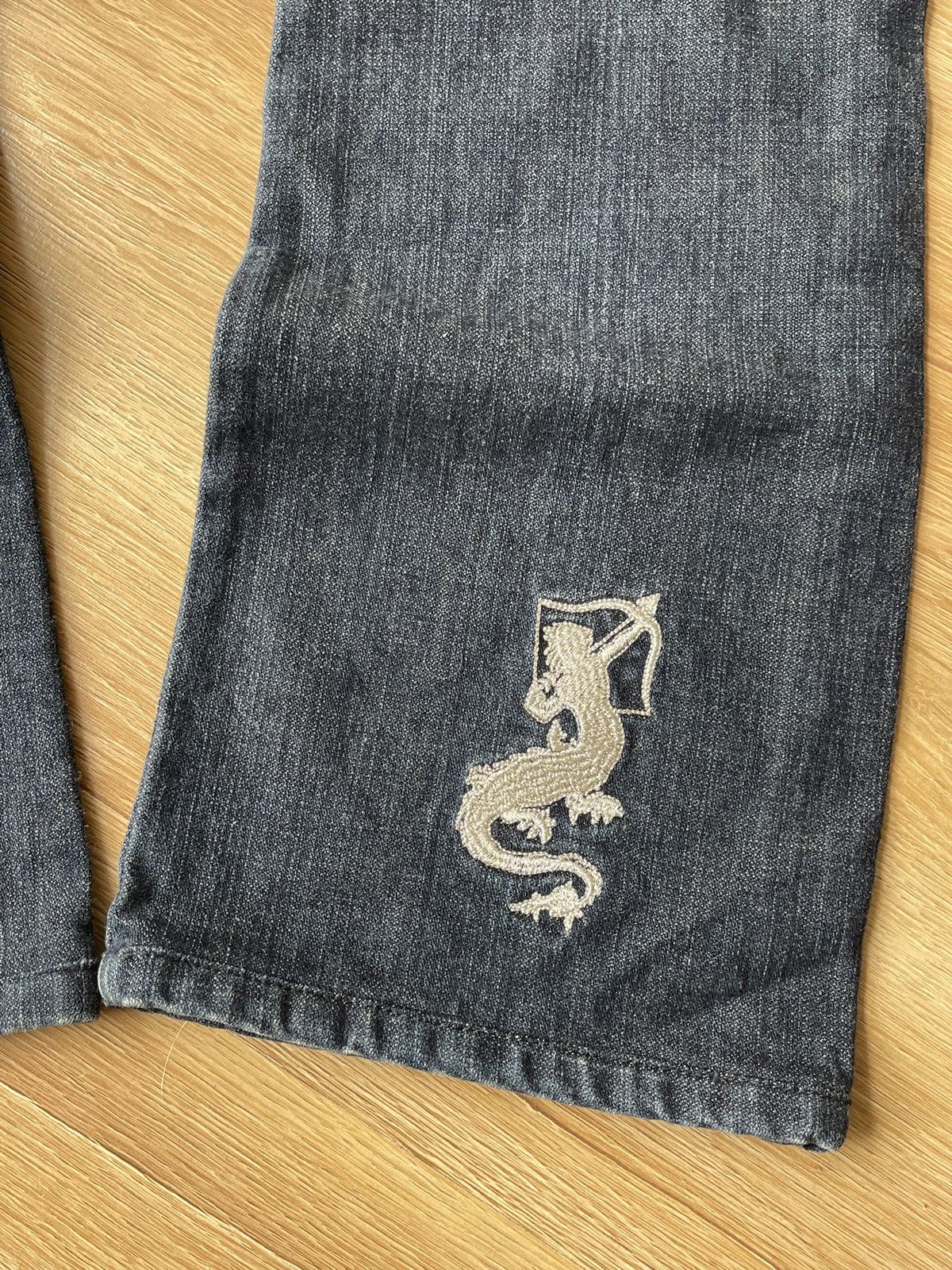 Gianfranco Ferre GIANFRANCO FERRE Japanese Style Flared Jeans Y2K LGB Style Size 27" / US 4 / IT 40 - 13 Thumbnail