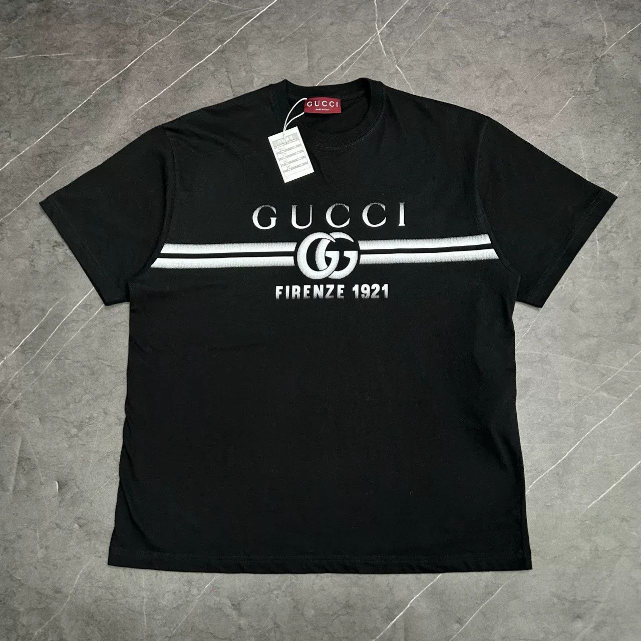Gucci Gucci Striped Black T-Shirt XS Men Size US XS / EU 42 / 0 - 1 Thumbnail