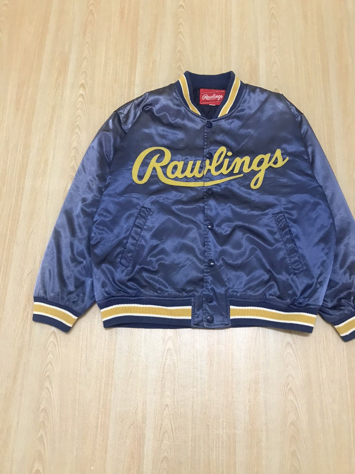 Vintage Vintage Baseball Rawlings St. Louis USA Varsity Jacket Size US L / EU 52-54 / 3 - 4 Thumbnail