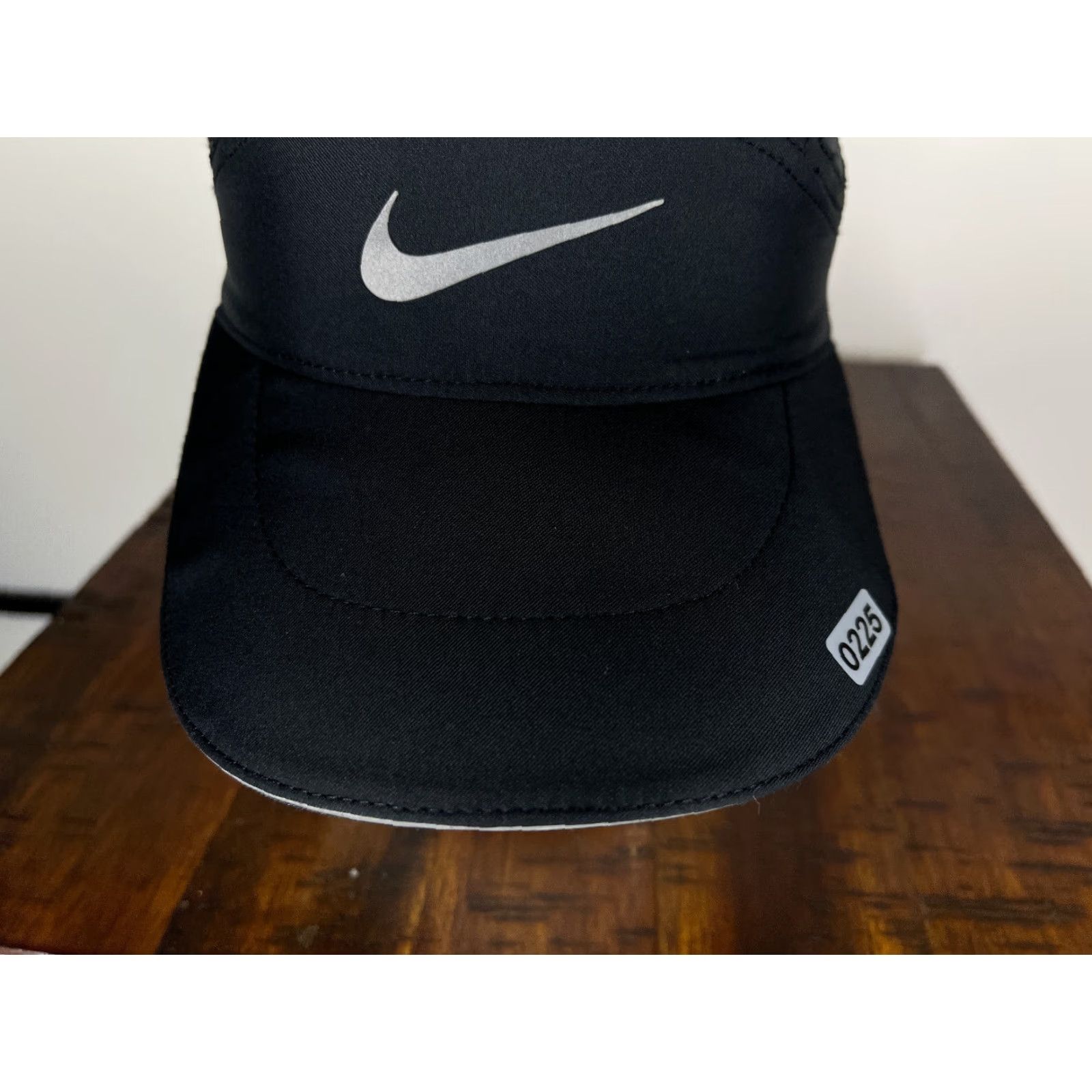 Nike Nike Hat Cap Adjustable One Size Black Tailwind Polyester Pickleball-Style Hat Men Women Sports Logo Golf Size ONE SIZE - 3 Thumbnail