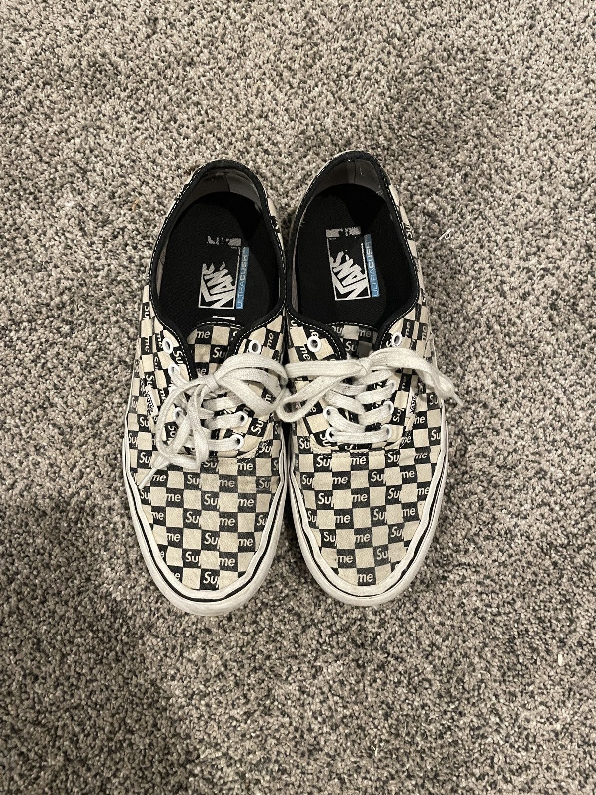 Supreme FW16 Vans Authentic Pro Checkered