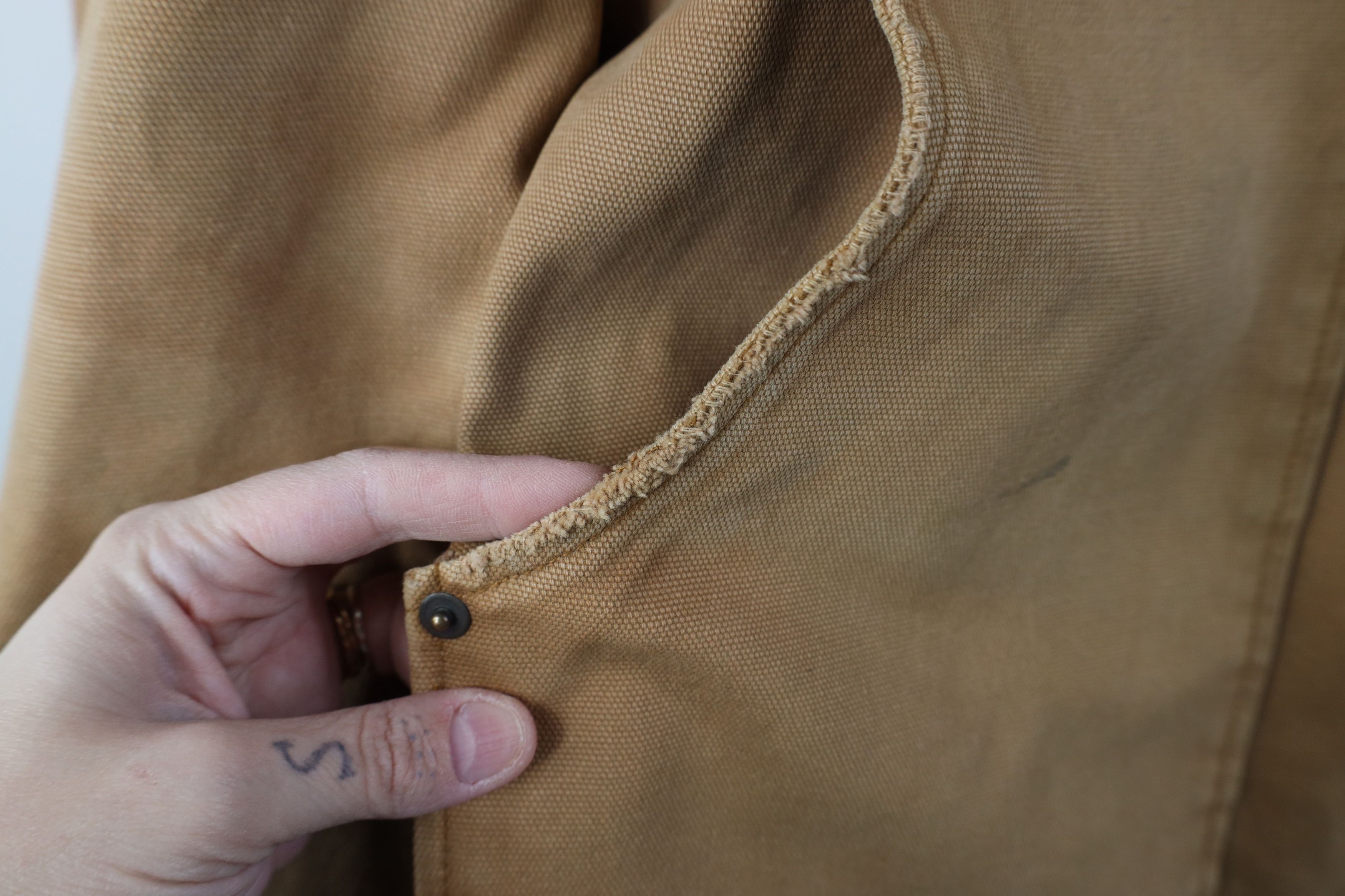Vintage Vintage 90s Y2K Streetwear Canvas Quilted Chore Barn Jacket Size US XXL / EU 58 / 5 - 5 Thumbnail