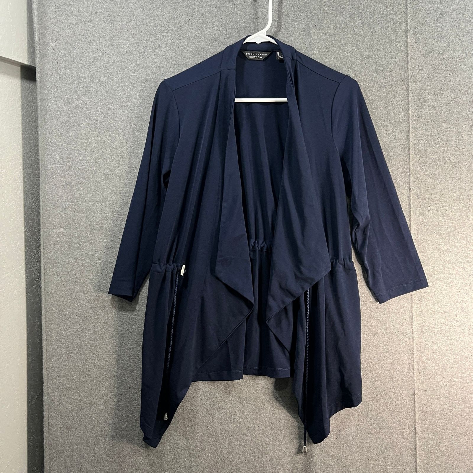 Other Every Day by Susan Graver Liquid Knit Anorak Style Size S / US 4 / IT 40 - 1 Thumbnail