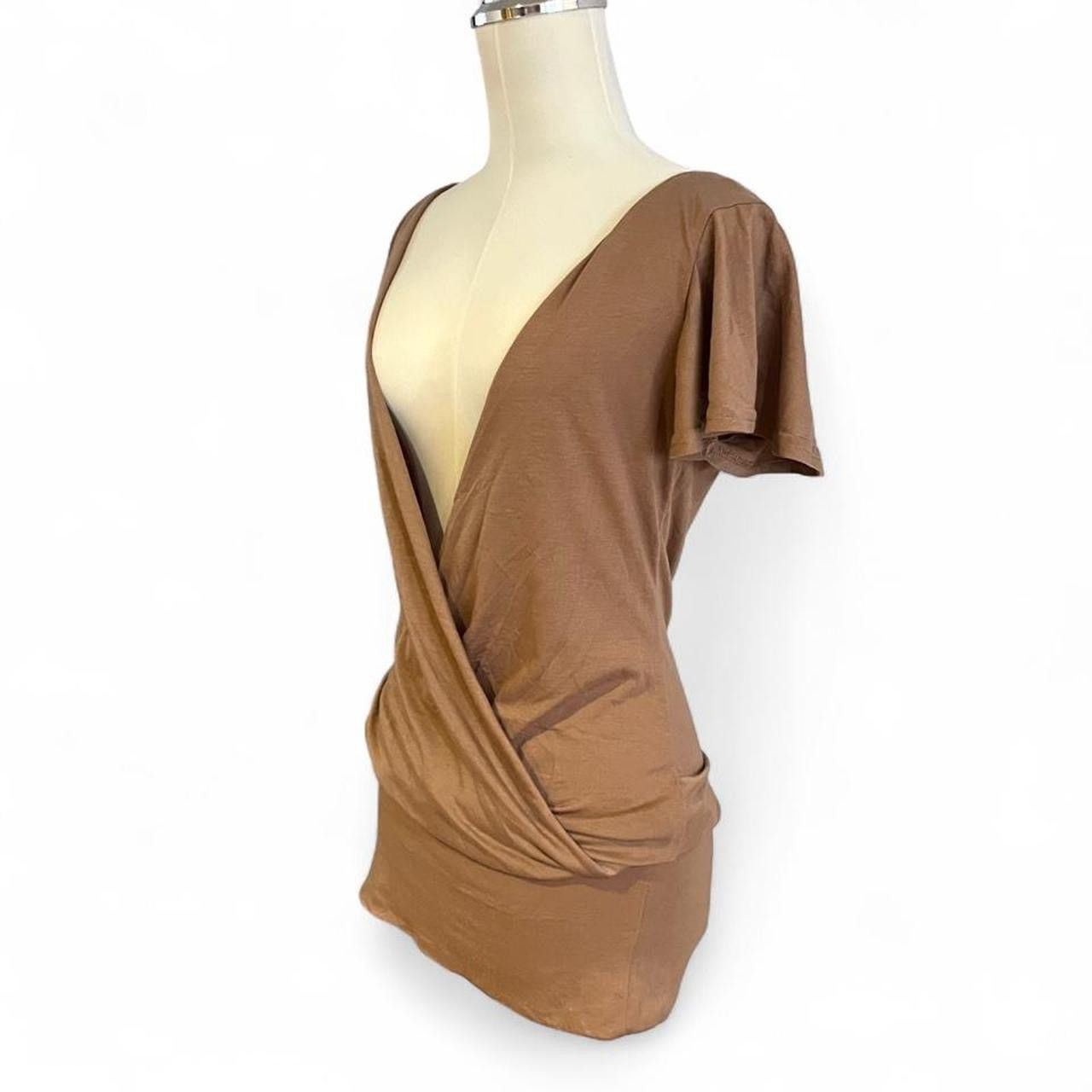 Other Y2K Gyaru Japanese brand Cecil McBee brown wrap top/dress Size M / US 6-8 / IT 42-44 - 1 Thumbnail