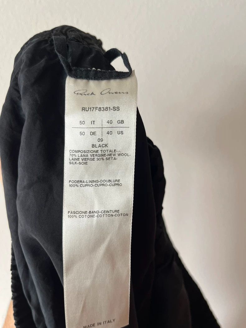 Rick Owens rick owens size US 50 Wool cropped trousers 2503-Nextarro Size US 34 / EU 50 - 4 Thumbnail
