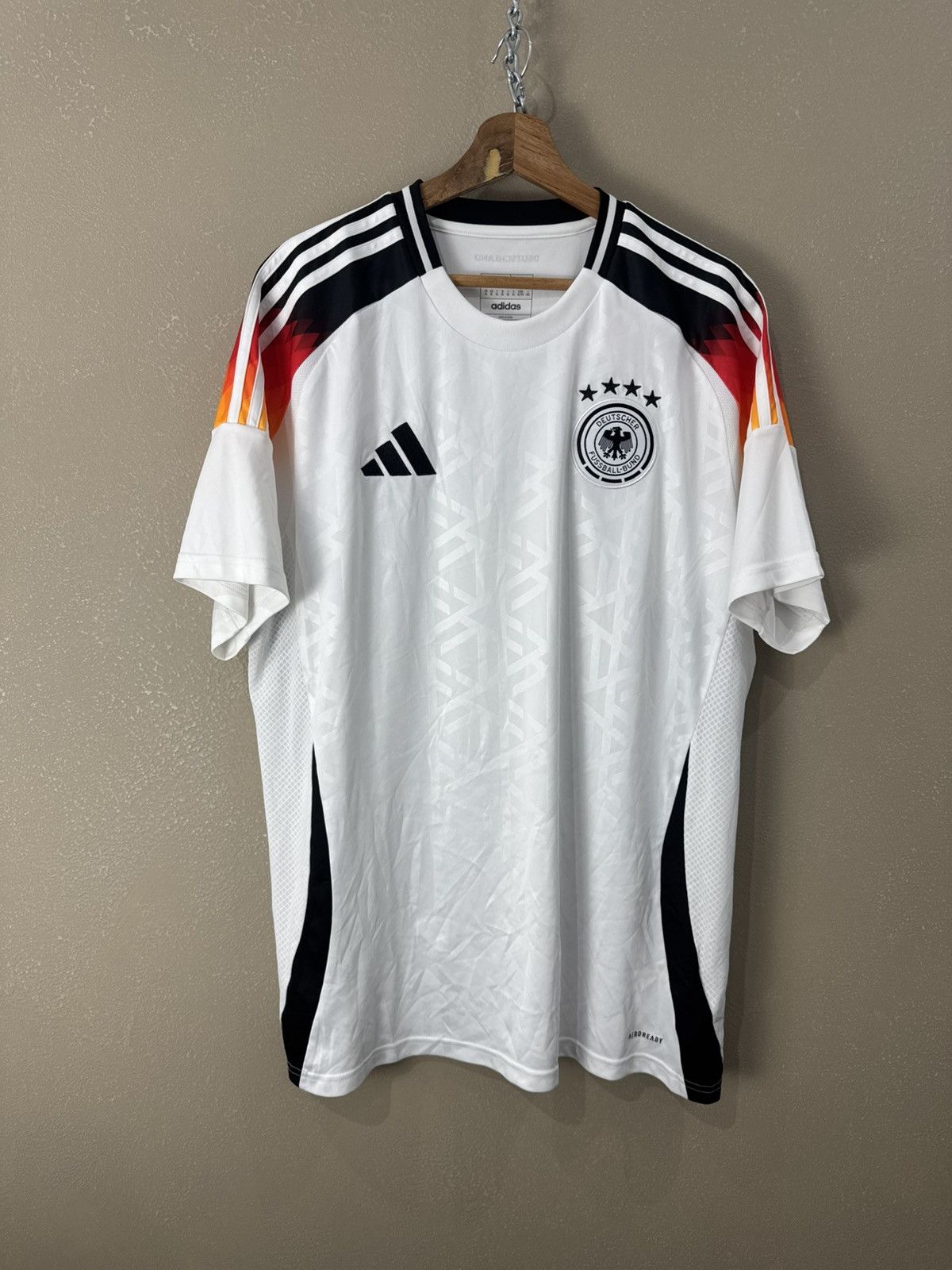 Adidas 2024 Adidas Germany Soccer Jersey T-shirt Y2K USA Bloke Size US XL / EU 56 / 4 - 1 Thumbnail