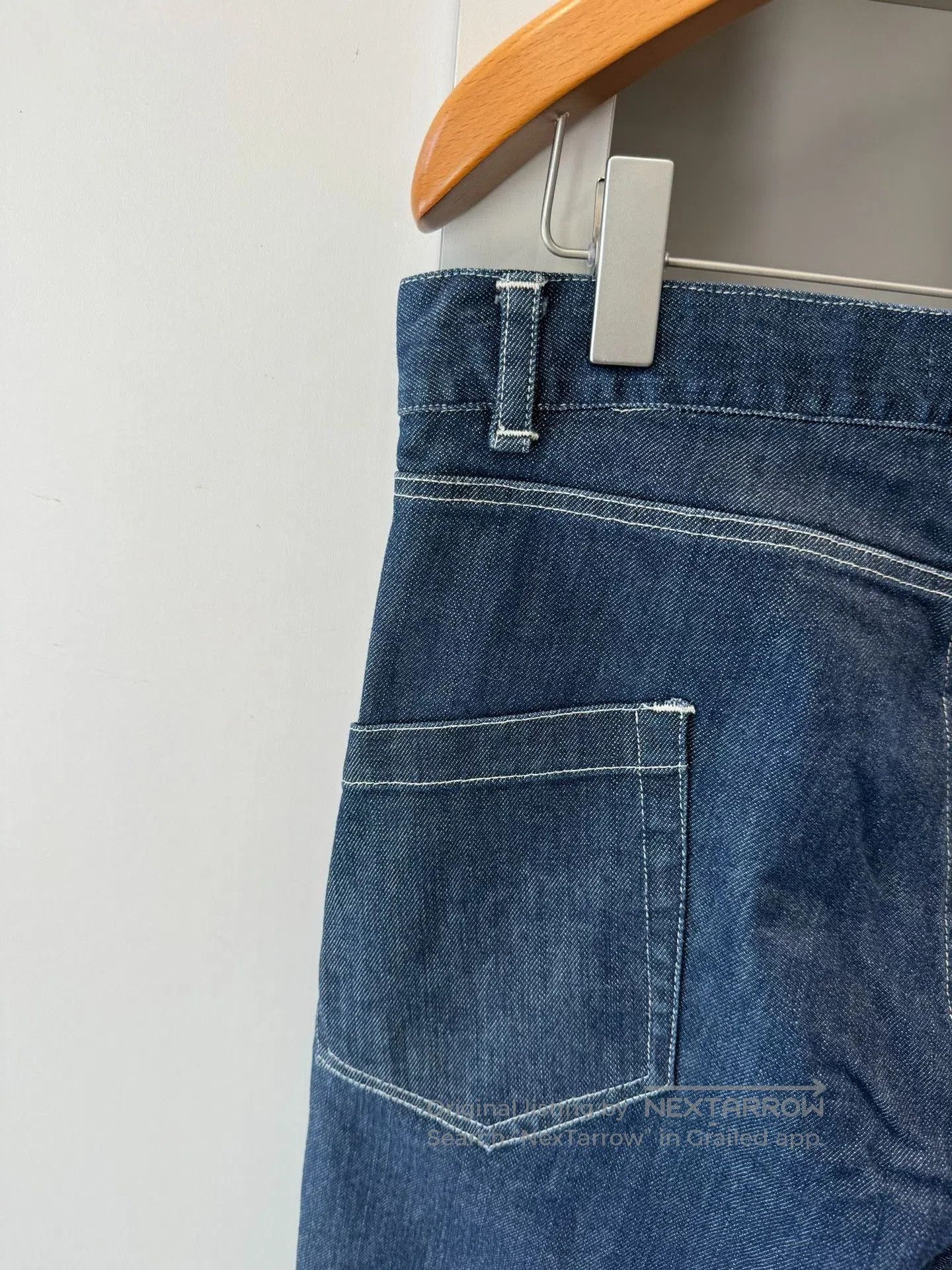 Hussein Chalayan Hussein Chalayan Raw Denim Jeans. Size US 32 / EU 48 - 3 Thumbnail