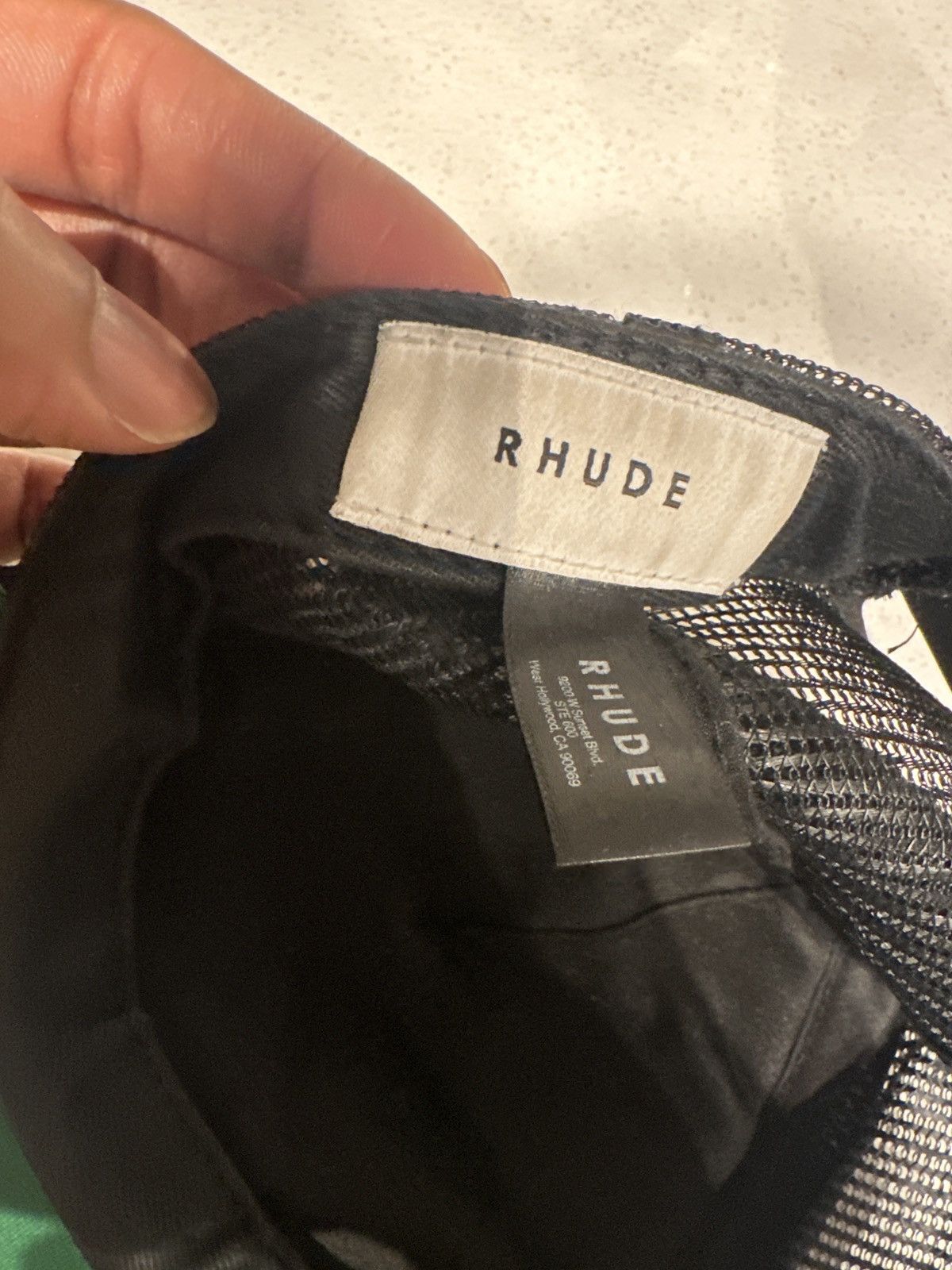 Rhude Rhude racing trucker hat Size ONE SIZE - 5 Thumbnail