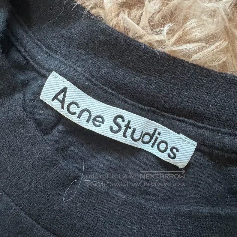 Acne Studios Acne Studios Glow-In-The-Dark Logo Crew Neck Short Sleeve Size US S / EU 44-46 / 1 - 3 Thumbnail