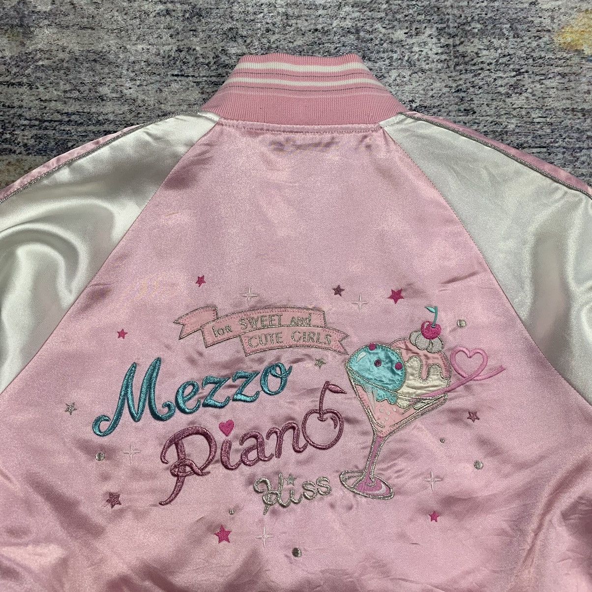 Hysteric Glamour × Japanese Brand Y2k Mezzo piano sukajan souvenir jacket Size M / US 6-8 / IT 42-44 - 4 Thumbnail