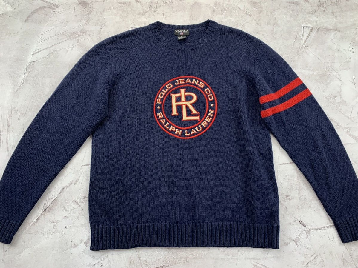 Lauren Ralph Lauren × Polo Ralph Lauren × Ralph Lauren Mens vintage knitwear sweater Polo Jeans Ralph Lauren Size M Size US M / EU 48-50 / 2 - 2 Thumbnail