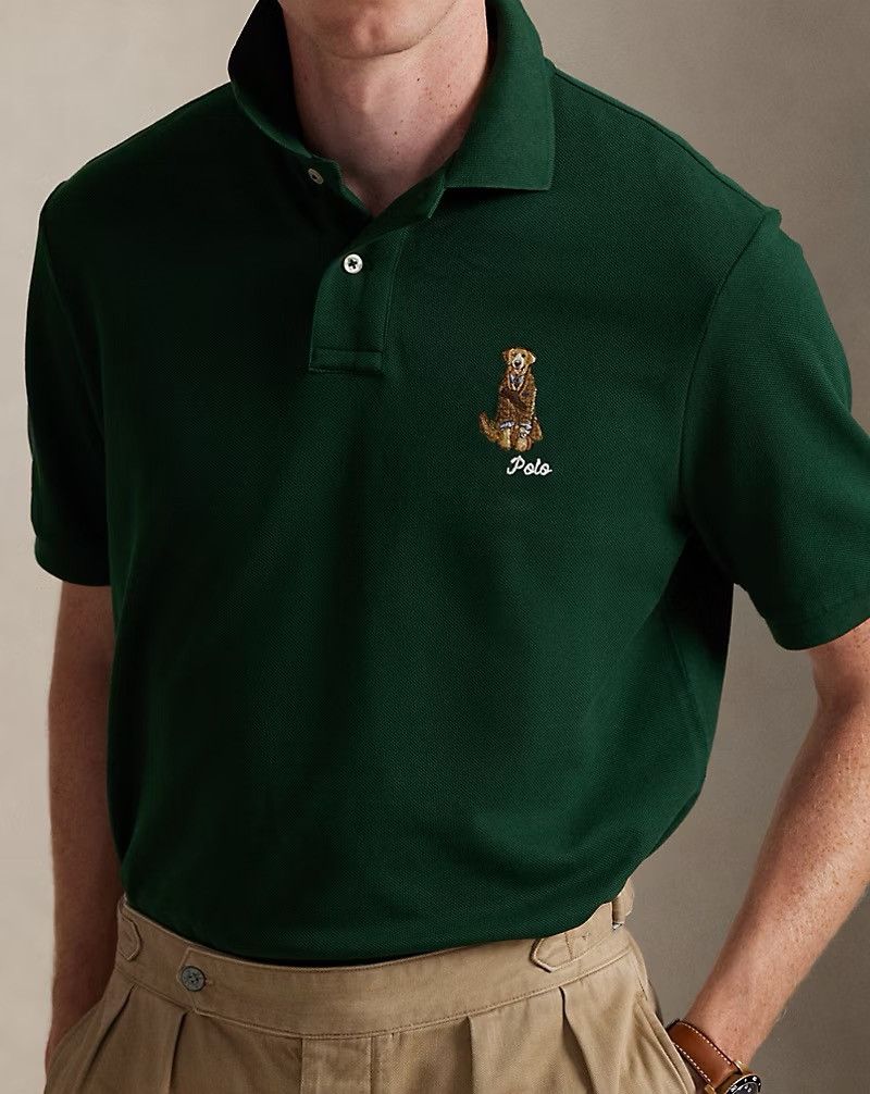Polo Ralph Lauren Polo Ralph Lauren Classic Fit Dog-Embroidered Polo Shirt XL Size US XL / EU 56 / 4 - 4 Thumbnail