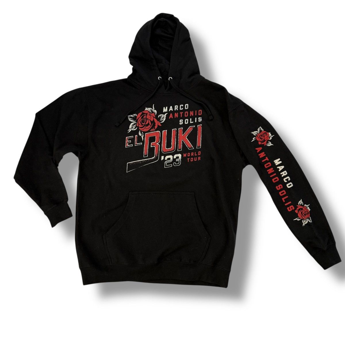 Other El Buki Marco Antonio Solis Tour El Buki ‘23 Black Hoodie Size US XL / EU 56 / 4 - 1 Thumbnail