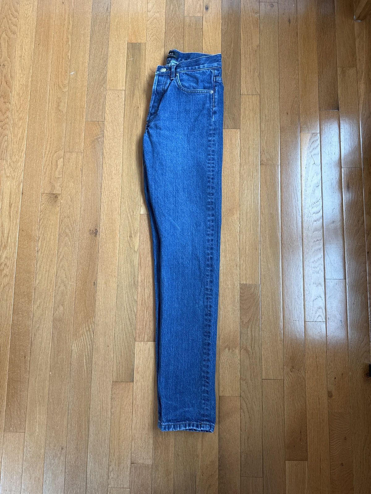 A.P.C. Petit New Standard Jeans - Stone Washed Indigo Size US 27 - 1 Thumbnail