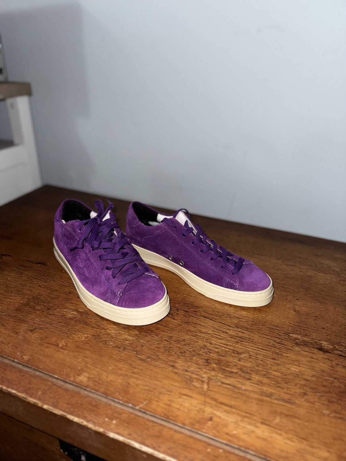 P448 P448 Jack Purple Suede Sneakers Size US 8 / IT 38 - 7 Thumbnail