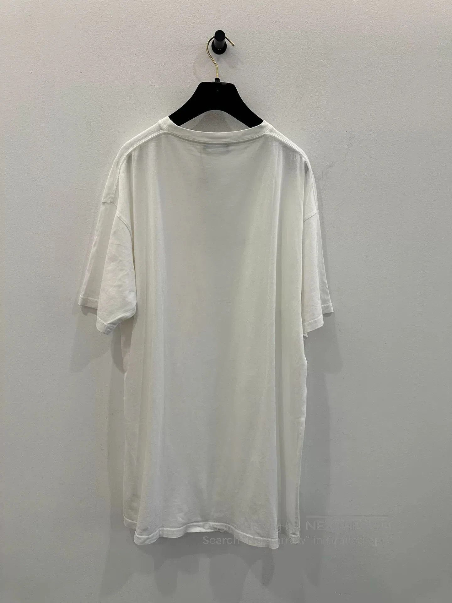 Balenciaga Balenciaga Double B Logo White Oversized Tee XS. Size XS / US 0-2 / IT 36-38 - 3 Thumbnail