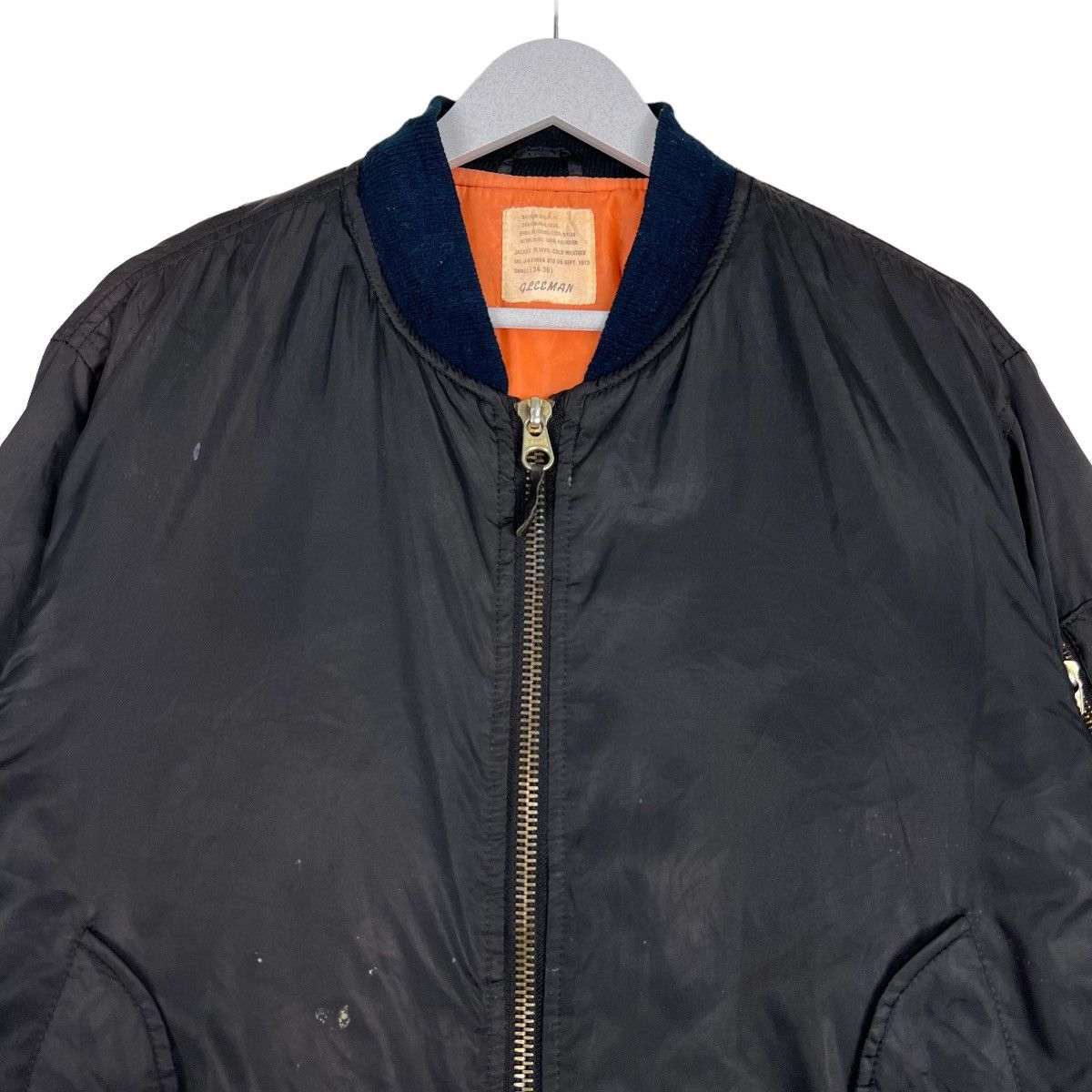 Japanese Brand 🔥 CHAOS RIOT RIOT GLEEMAN 1973 BOMBER JACKET Size US S / EU 44-46 / 1 - 3 Thumbnail