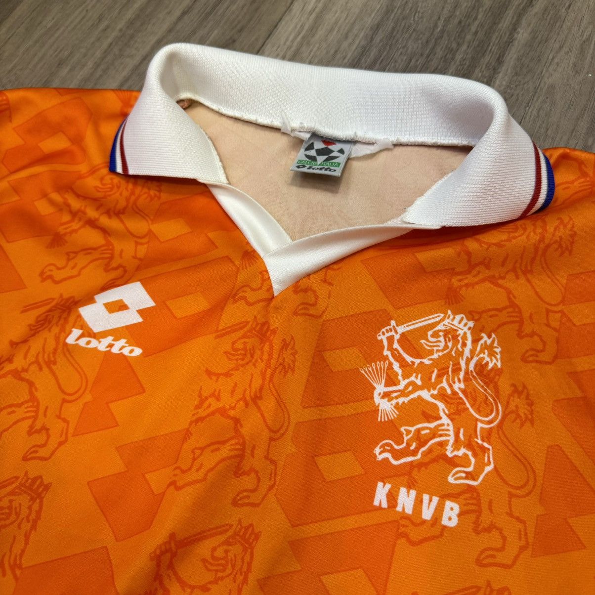 Lotto Sport Holland 94/95 longsleeves home shirt #18 Size US M / EU 48-50 / 2 - 3 Thumbnail