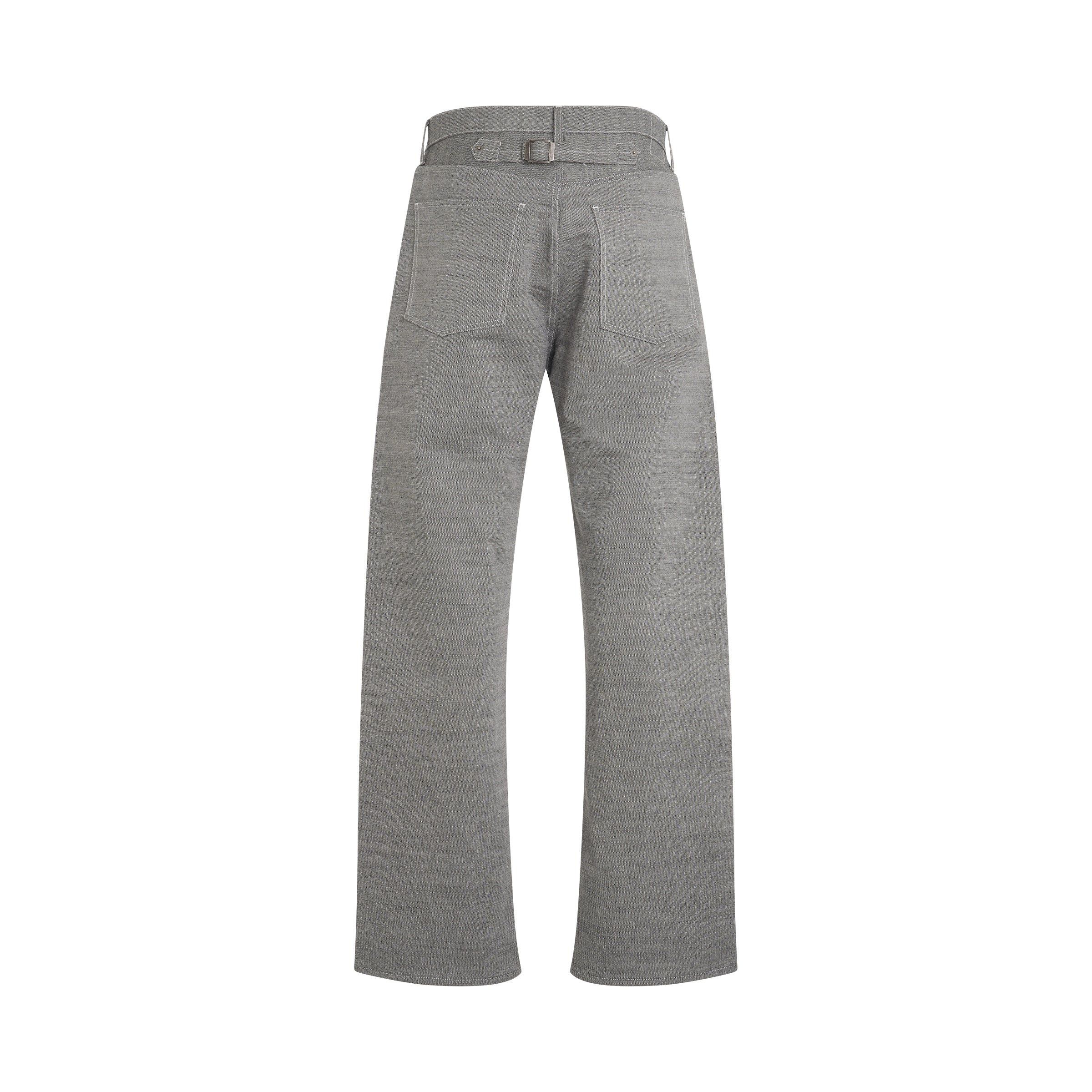 Maison Margiela o1mris0824 5 Pocket Pants in Caviar Size US 30 / EU 46 - 4 Thumbnail