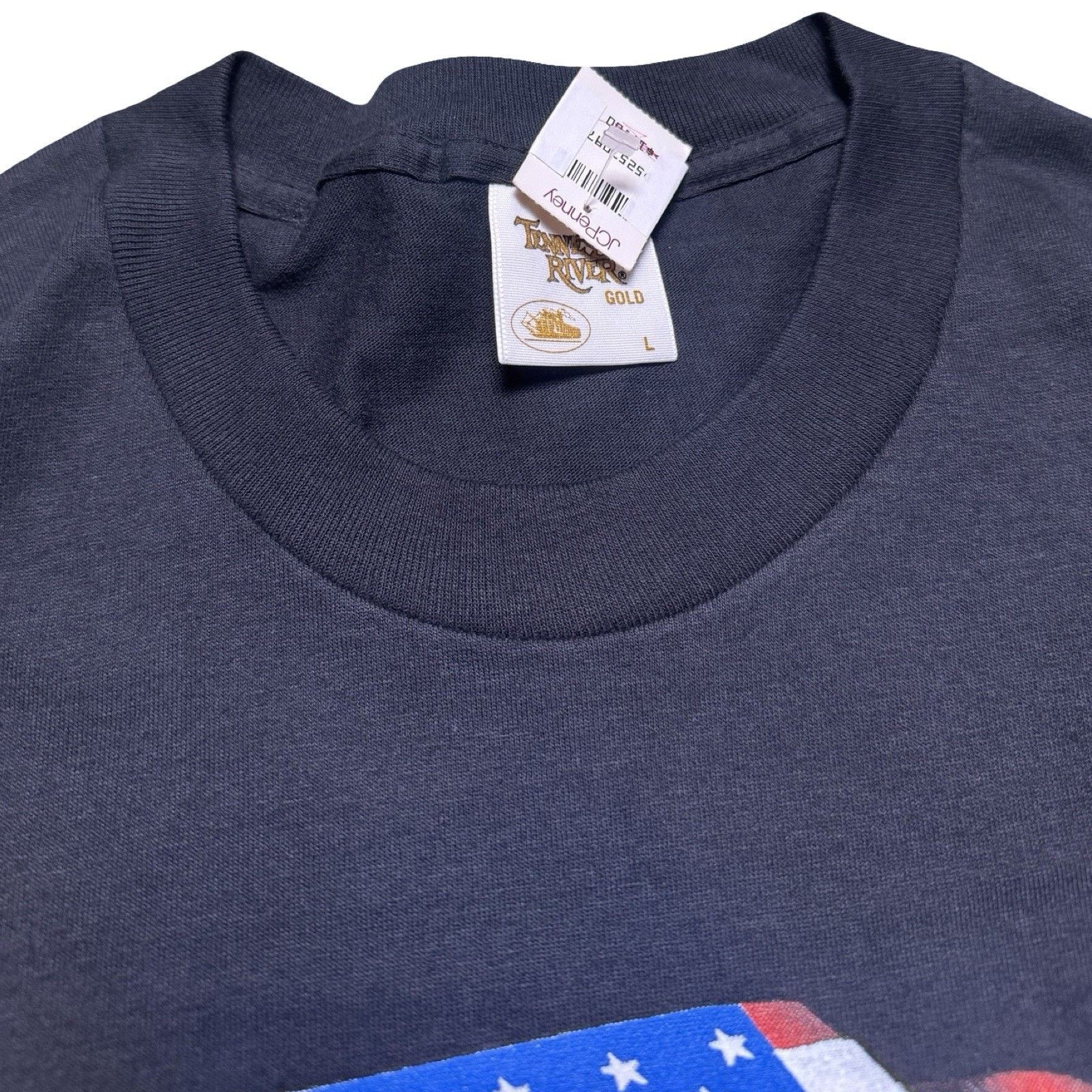 Vintage Vintage 90s Made In America Biker Graphic T Shirt Mens L Size US L / EU 52-54 / 3 - 3 Thumbnail