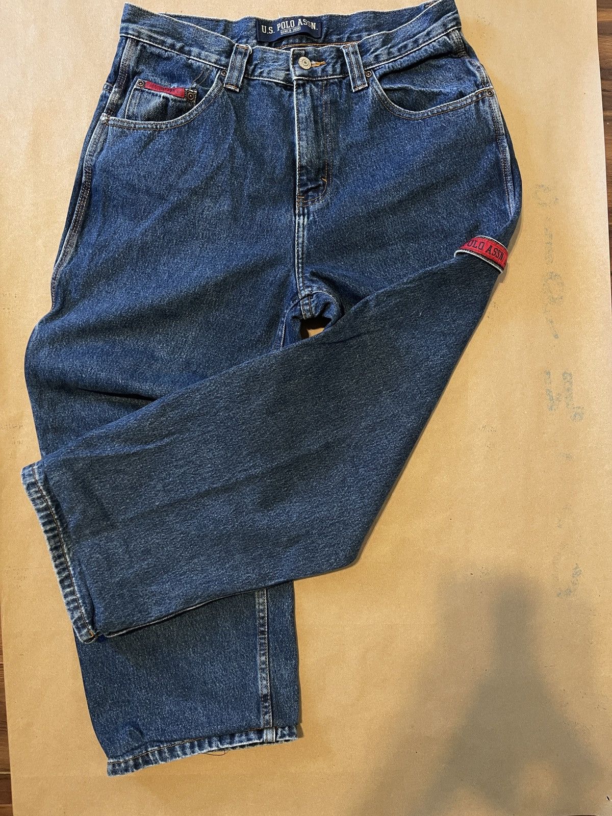 U.S. Polo Assn. US POLO ASSN WIDE LEG 33x30 JEANS Size US 33 - 1 Thumbnail
