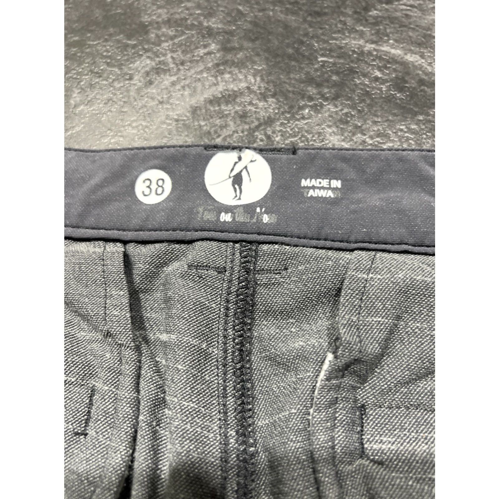 Vintage VINTAGE Toes On The Nose Shorts Chino Mens 38 Gray Flat Front Nylon Blend 8" Inseam Pants Size US 38 / EU 54 - 7 Thumbnail