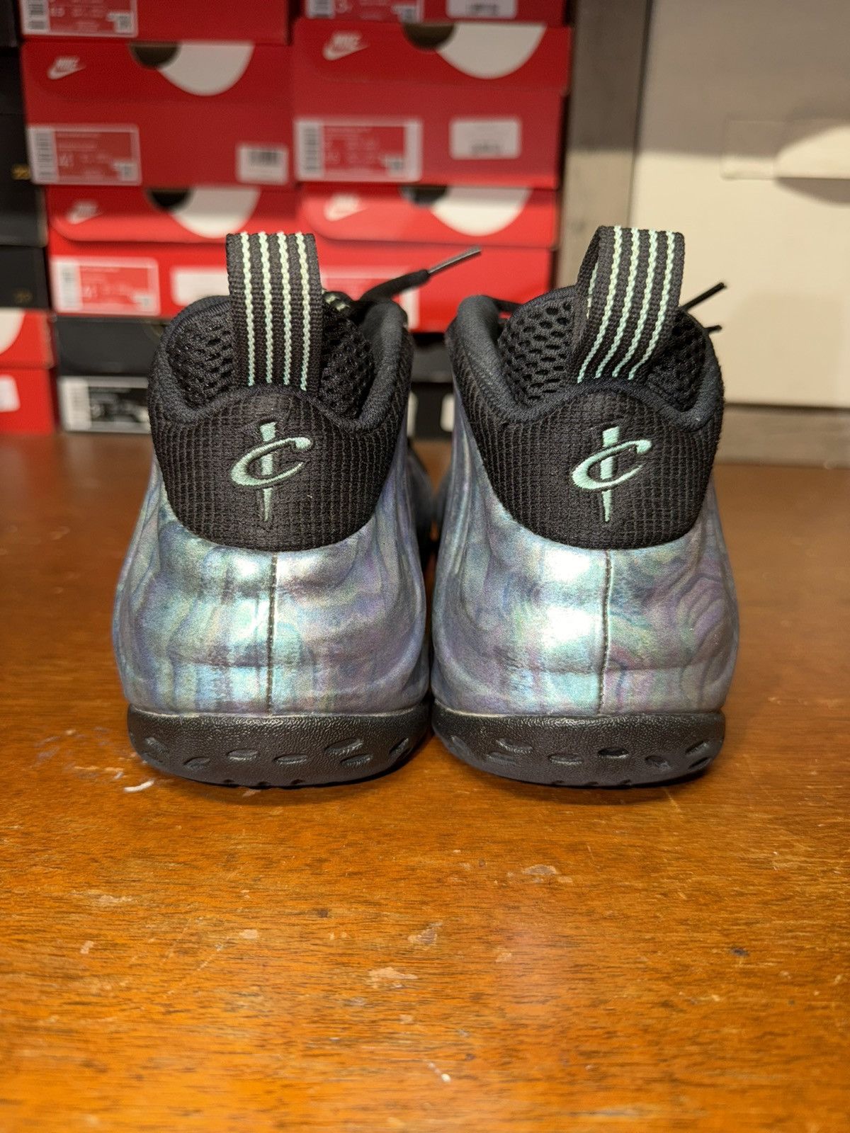 Nike Nike Air Foamposite One PRM Abalone size 8.5 Size US 8.5 / EU 41-42 - 6 Thumbnail