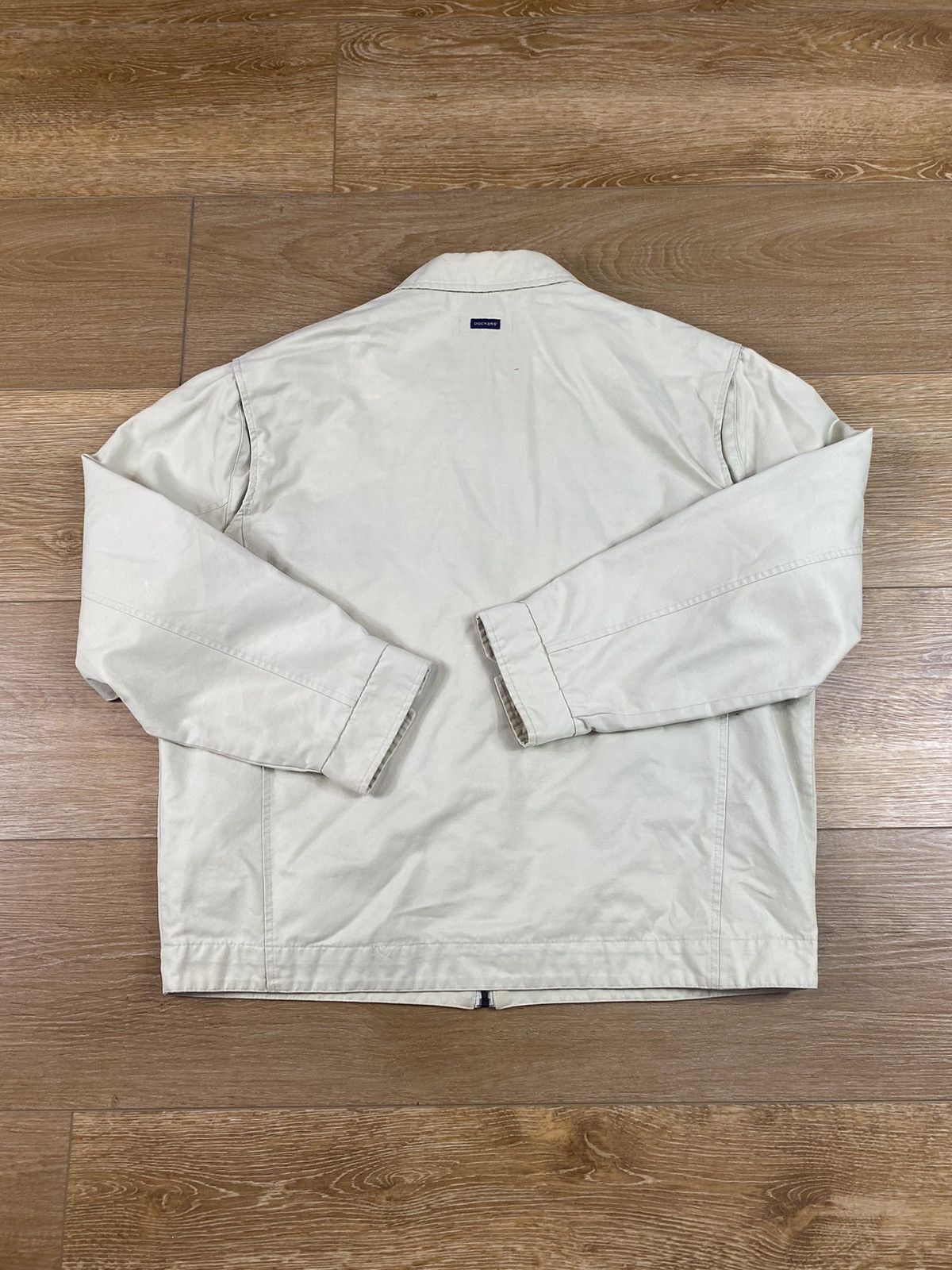Dockers Vintage 80s/90s Dockers Detroit Style Cropped Jacket Size US L / EU 52-54 / 3 - 5 Thumbnail