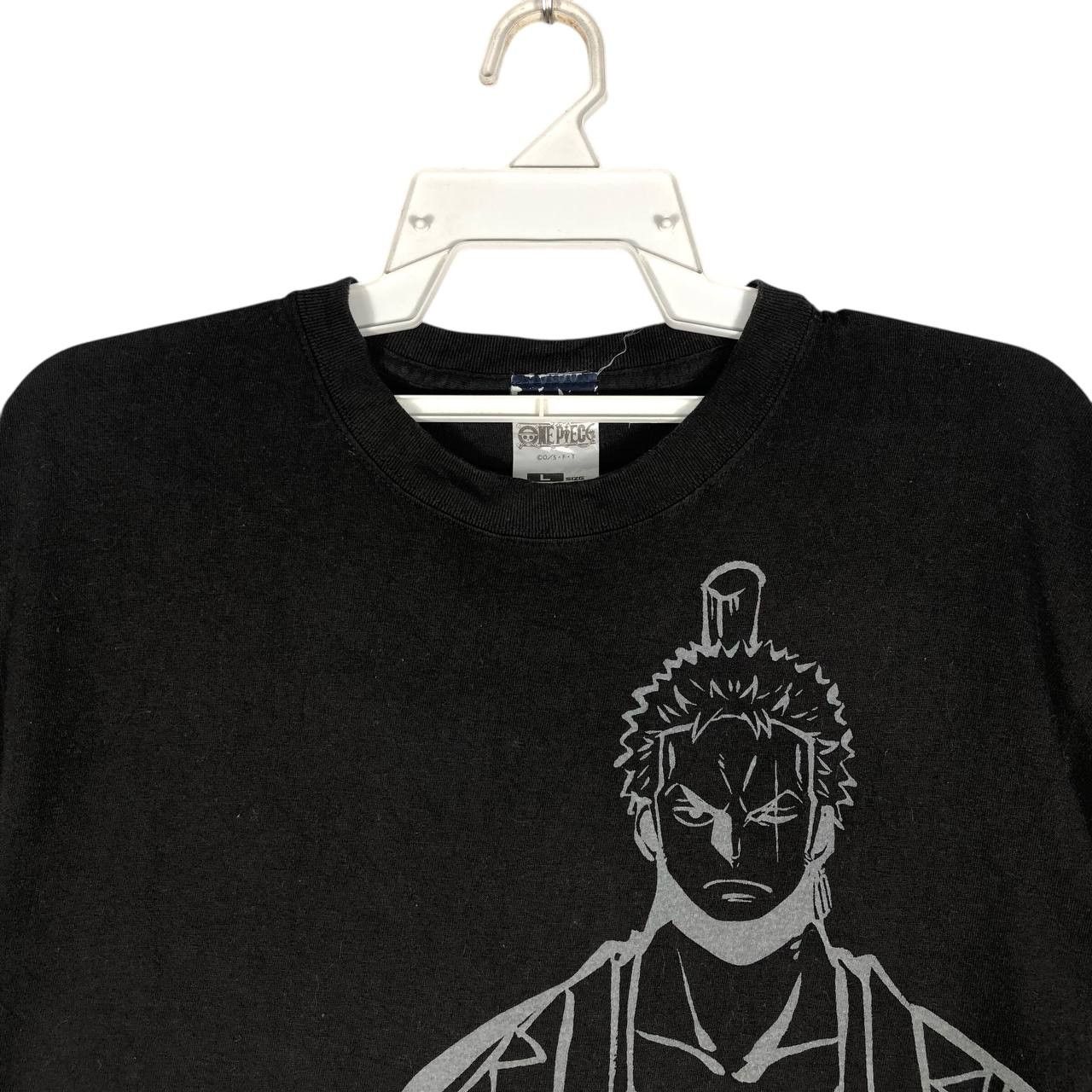 One Piece One Piece Zoro Juro Anime Men T-Shirt Size US L / EU 52-54 / 3 - 2 Thumbnail