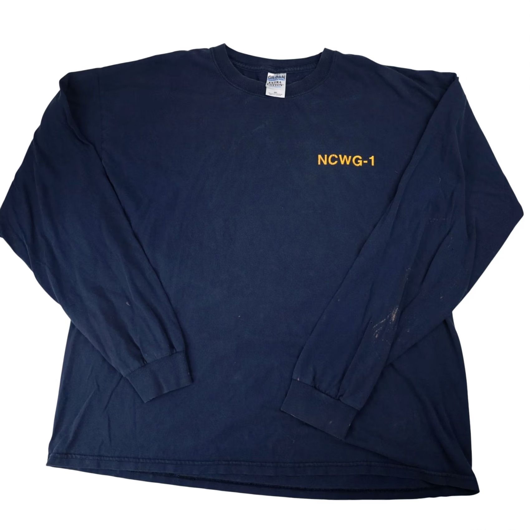 Vintage VINTAGE Military NCWG-1 Naval Coastal Warfare Group Mens XXL Graphic Long Sleeve T Shirt Size US XXL / EU 58 / 5 - 2 Thumbnail