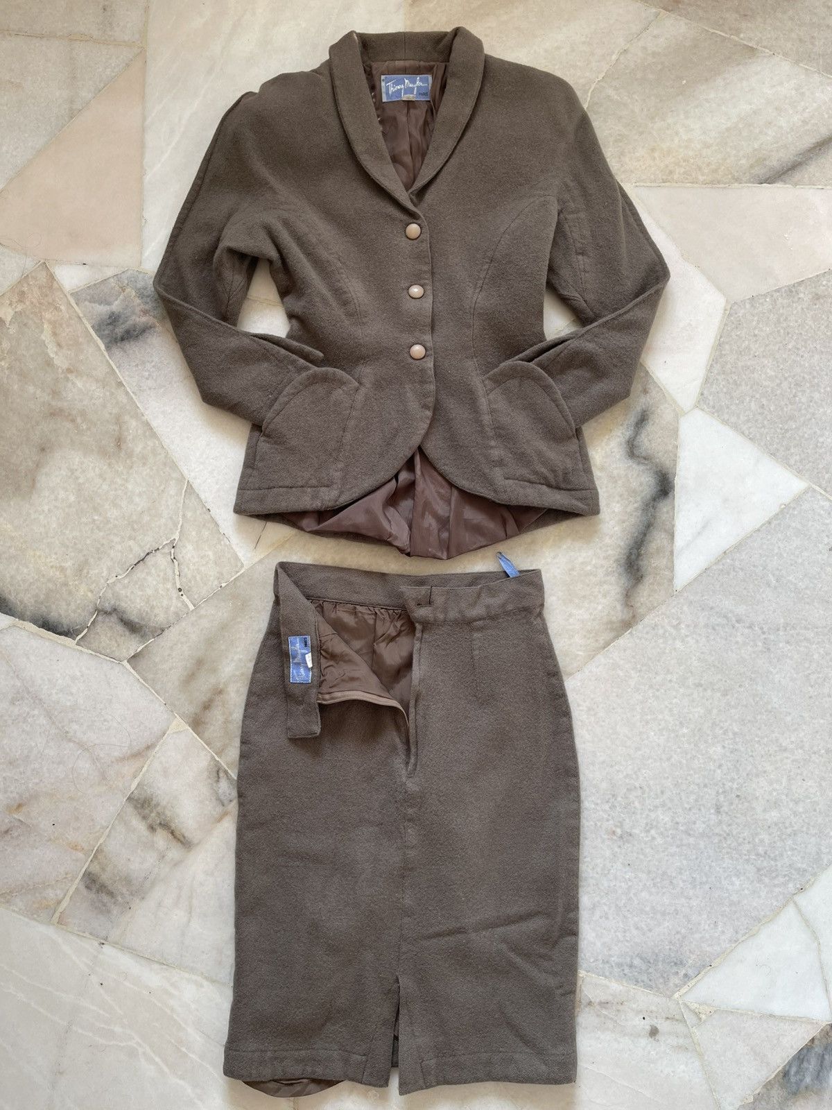Thierry Mugler Rare 1980s Thierry Mugler One Set 11 Size XS / US 0-2 / IT 36-38 - 3 Thumbnail
