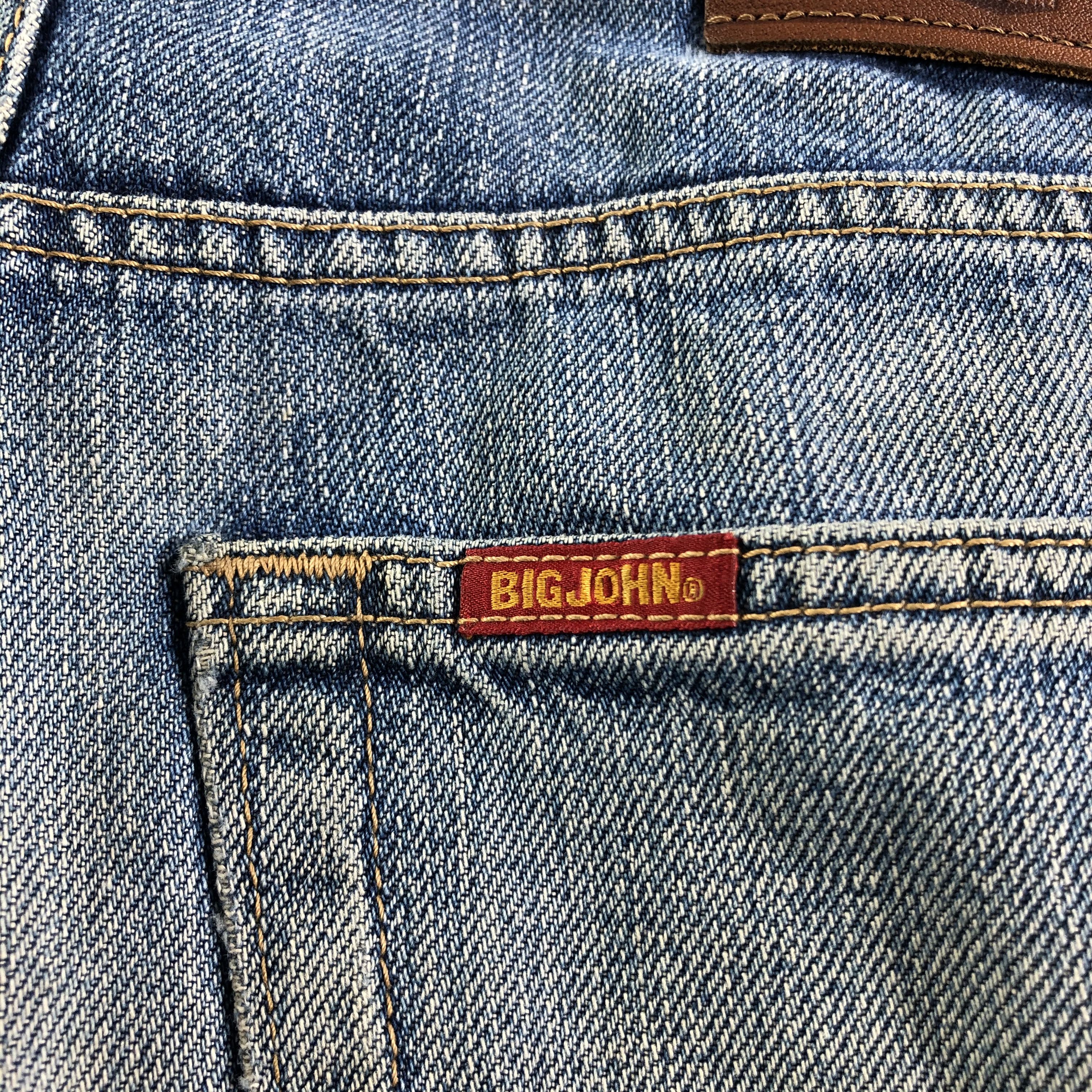 Big John Vintage Big John Jeans Rusty Blue Denim KJ2534 Size US 30 / EU 46 - 6 Thumbnail