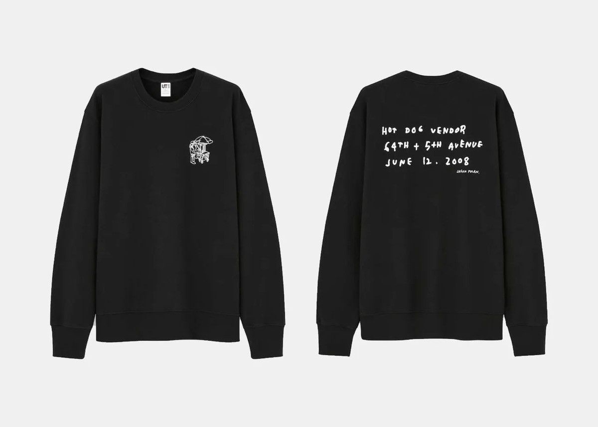 Uniqlo Jason Polan x Uniqlo Hot Dog Vendor Sweatshirt Size US S / EU 44-46 / 1 - 3 Thumbnail
