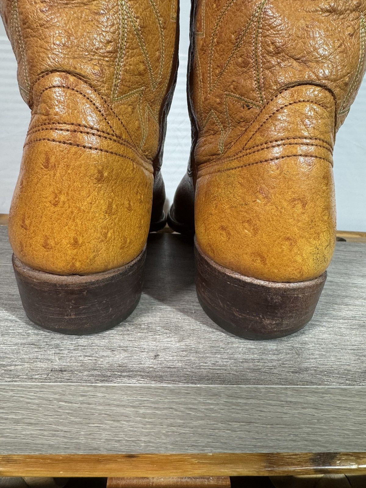 Nocona Boots Exotic Early 60s Nocona Men's Cowboy Boots Size 9B The Big O Size US 9 / EU 42 - 7 Thumbnail