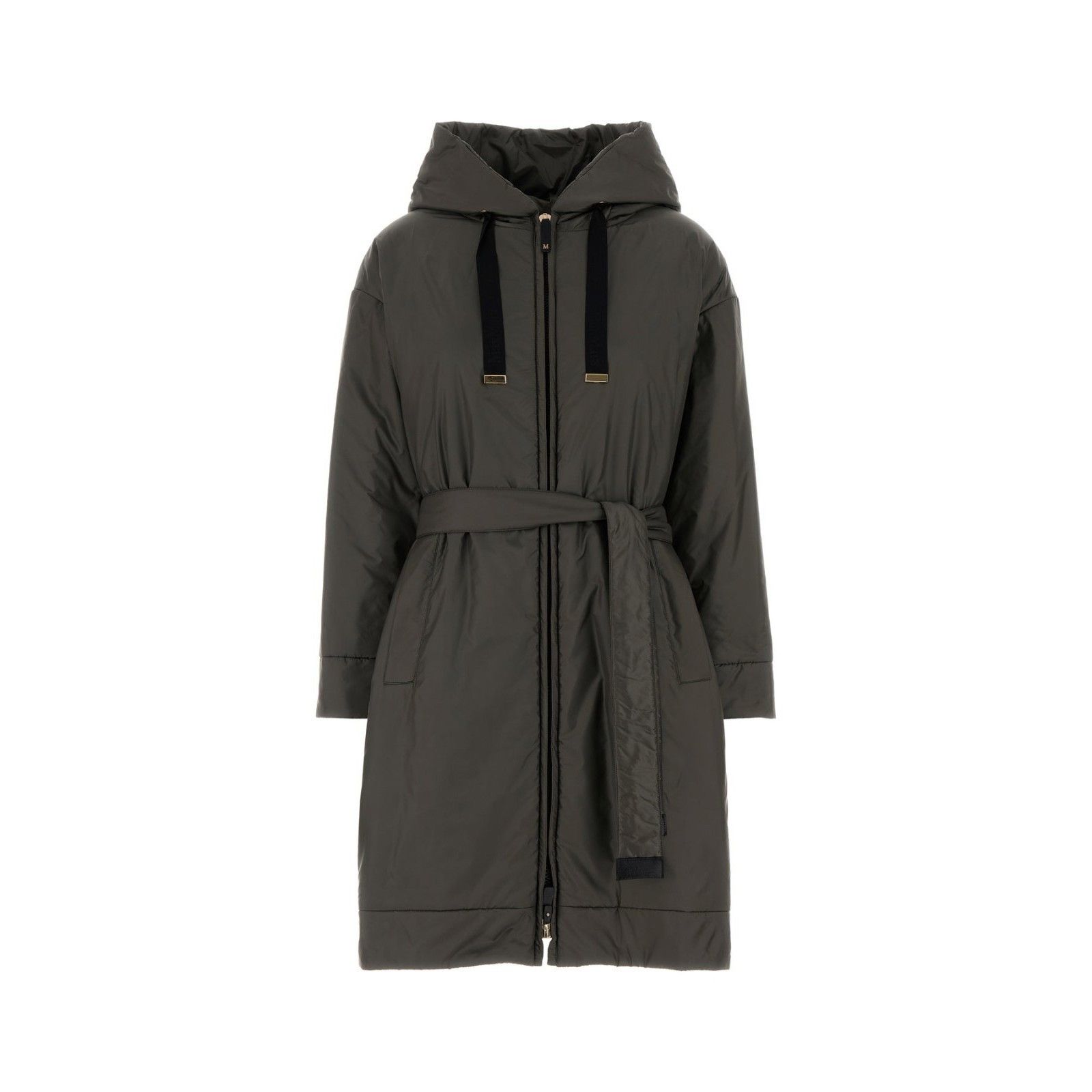Max Mara MAX MARA Dioniso Charcoal Polyester Padded Jacket New & Auth Size XS / US 0-2 / IT 36-38 - 1 Thumbnail
