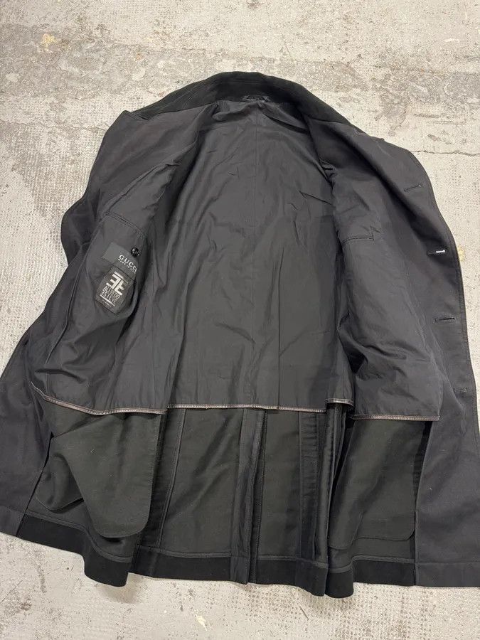 Gucci AW1997 Gucci Black Buttoned Coat Size US M / EU 48-50 / 2 - 6 Thumbnail