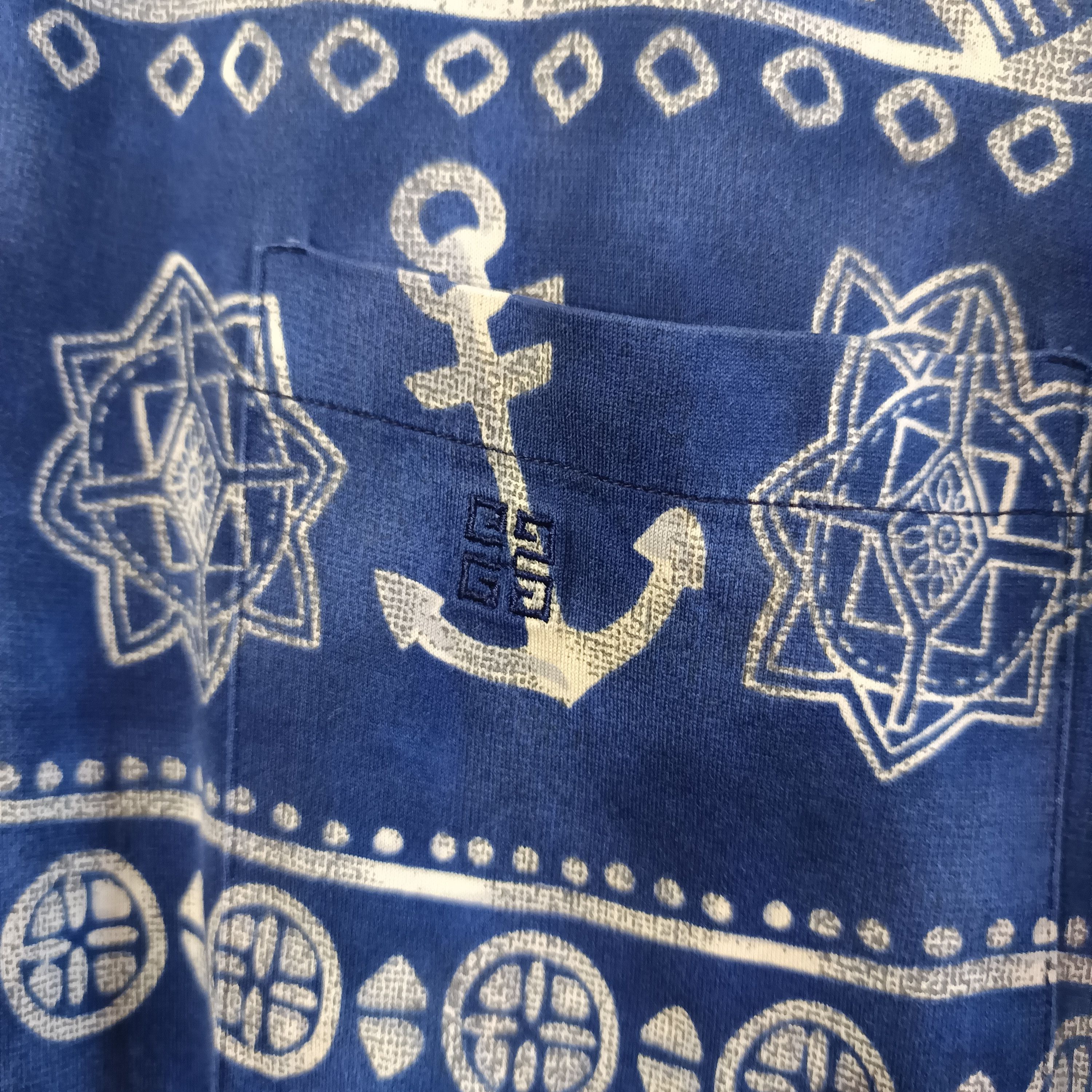 Givenchy 90s Givenchy Nautical Pattern Polo Shirts Size US XL / EU 56 / 4 - 2 Thumbnail