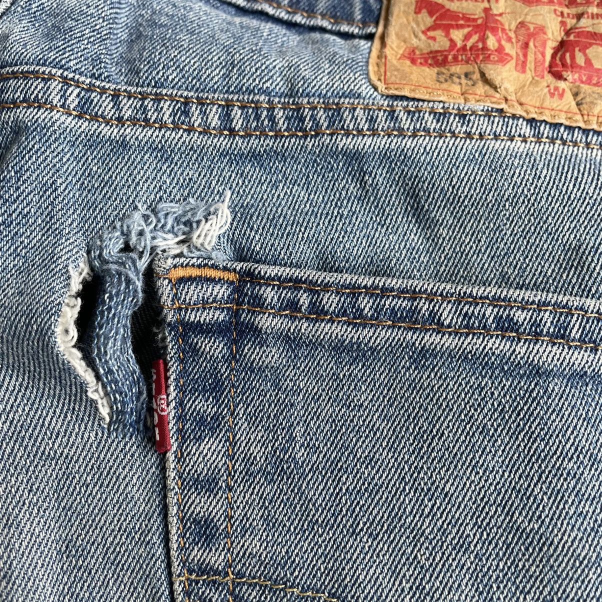 Levi's Vintage Clothing 🔥Vintage Levis 505 Stoned Washed Ripped Denim Jeans Size US 30 / EU 46 - 12 Thumbnail