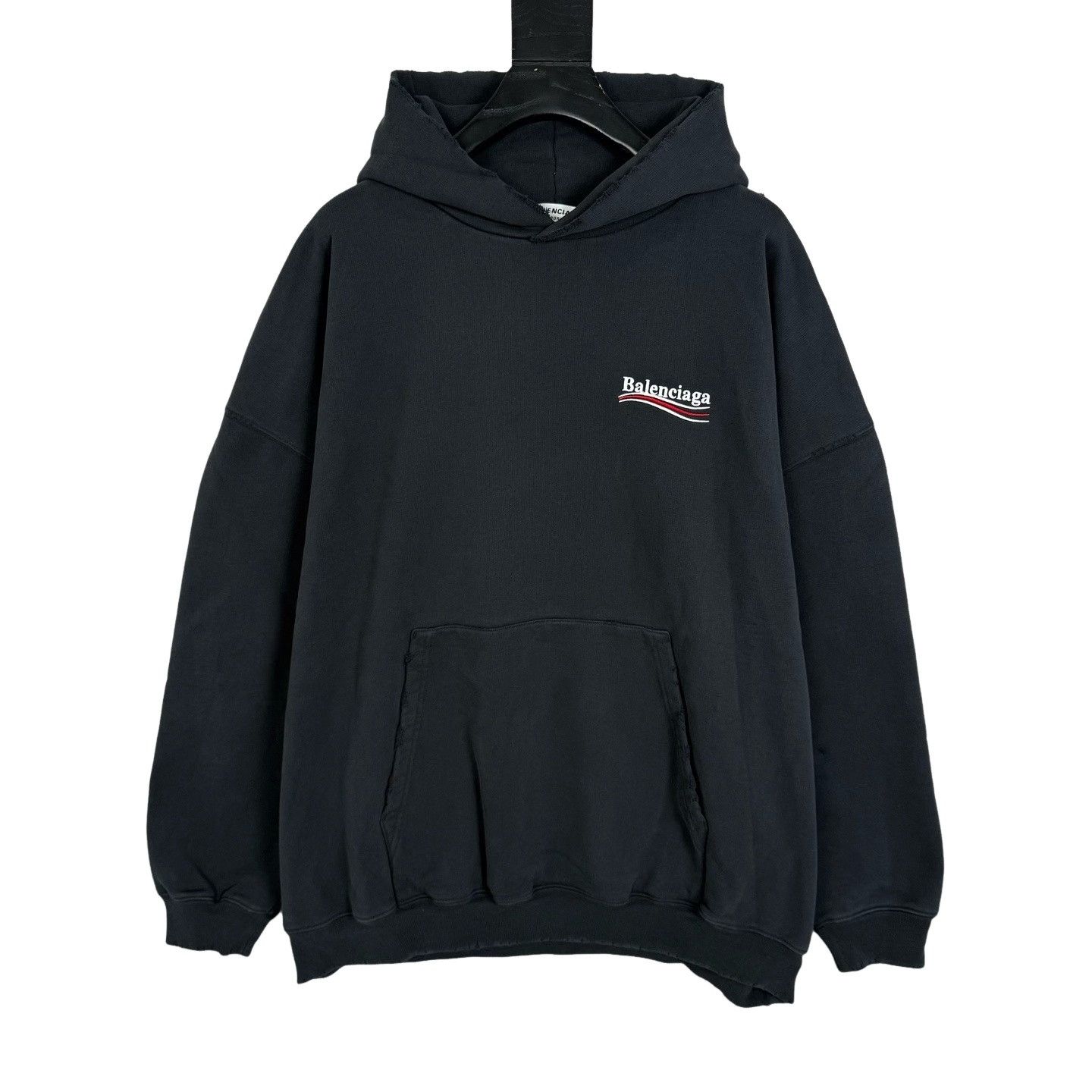 Balenciaga Balenciaga Logo Embroidery Hoodie Size M Size US M / EU 48-50 / 2 - 1 Thumbnail