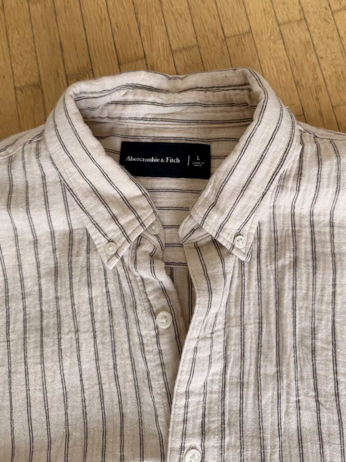Abercrombie & Fitch ABERCROMBIE & FITCH longsleeve shirt Size US L / EU 52-54 / 3 - 2 Thumbnail
