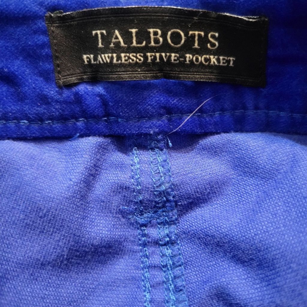 Talbots Talbots Flawless Five Pocket 6L Straight Blue Velour 5pocket Size 28" / US 6 / IT 42 - 6 Thumbnail