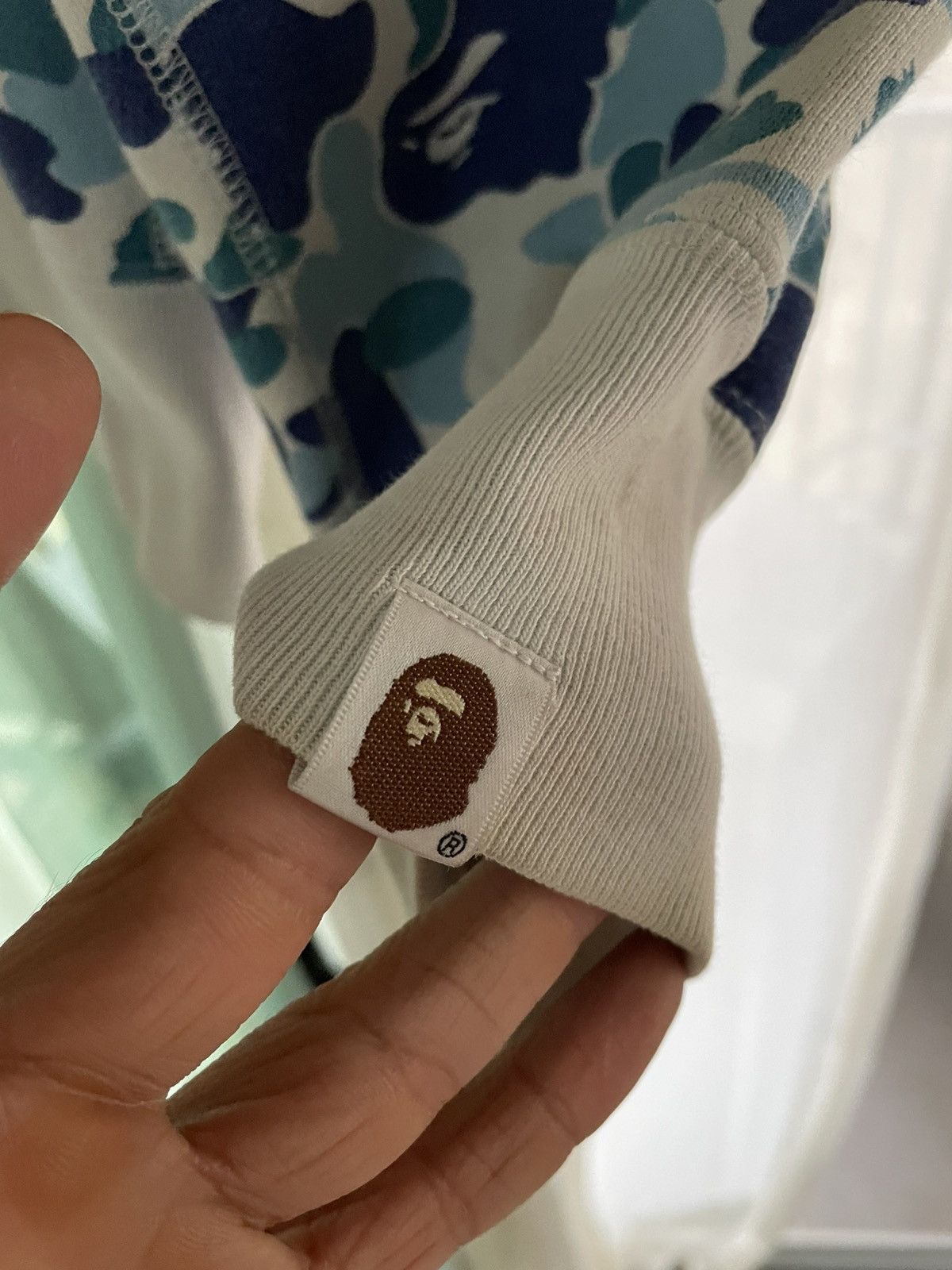 Bape Bape Shark Hoodie Blue Camo Size US XL / EU 56 / 4 - 5 Thumbnail